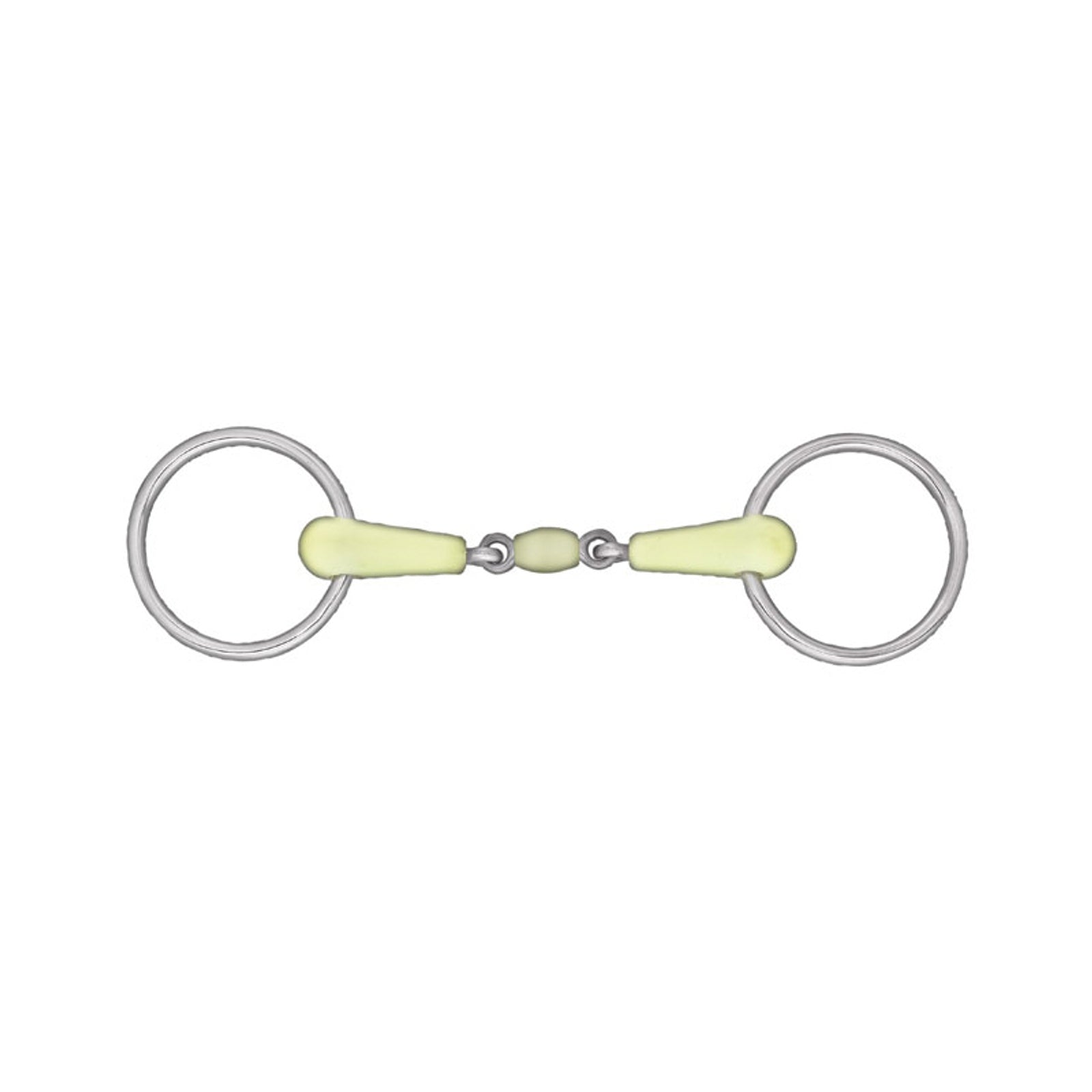 Horze Double-Jointed Loose Ring Apple Snaffle Bit Horse Bits
