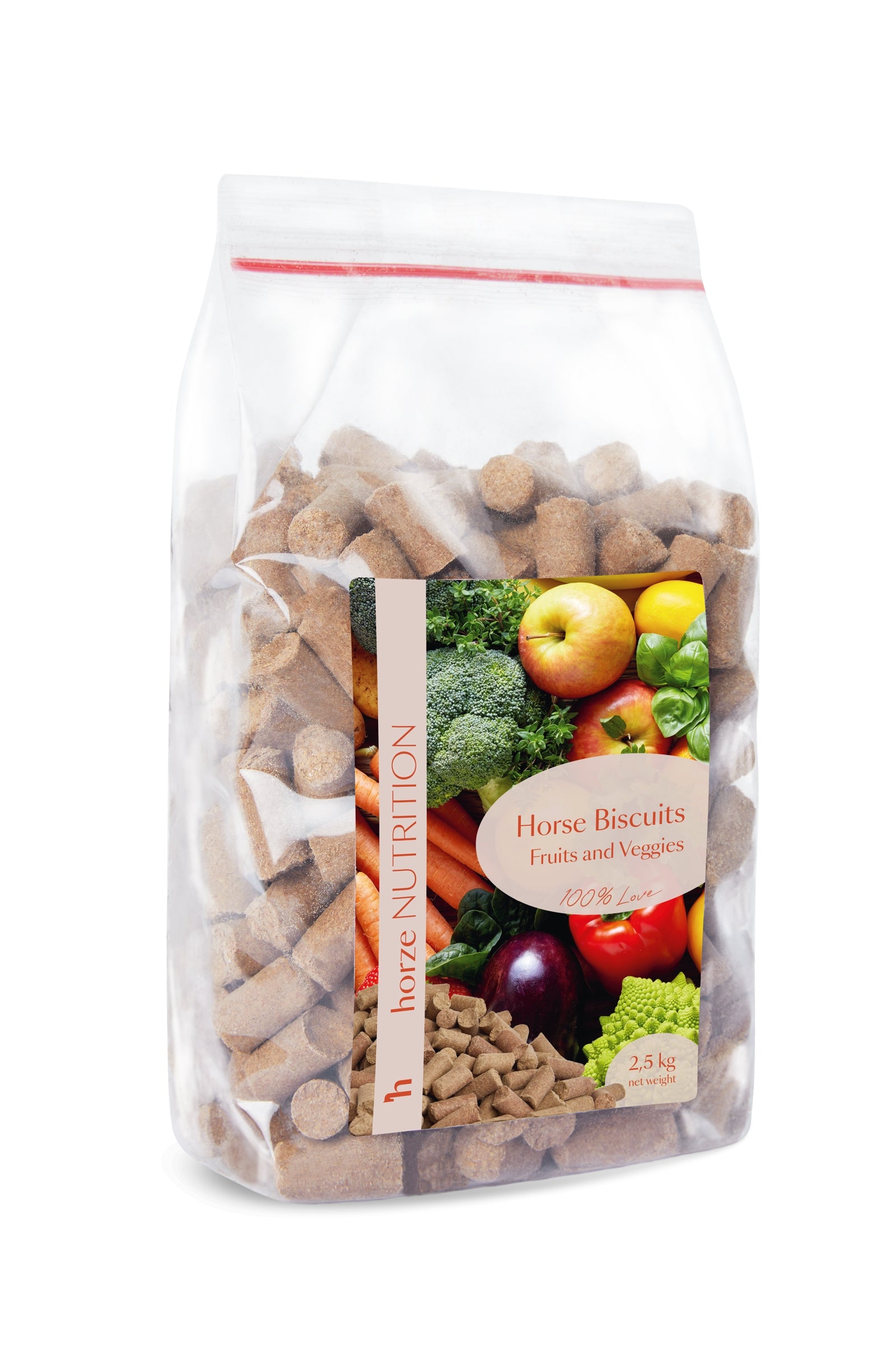 Horze Biscuits Fruits & Veggies, Treats 2,5kg Horse Feed & Nutrition