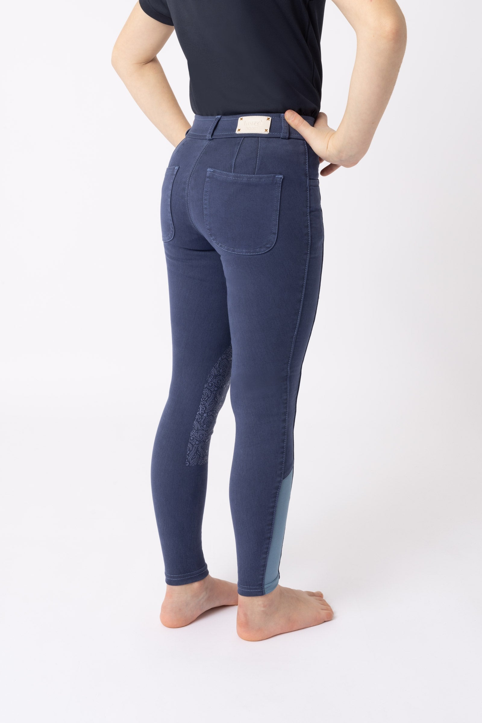 Horze Suki Kids Knee Grip Breeches Kids Apparel