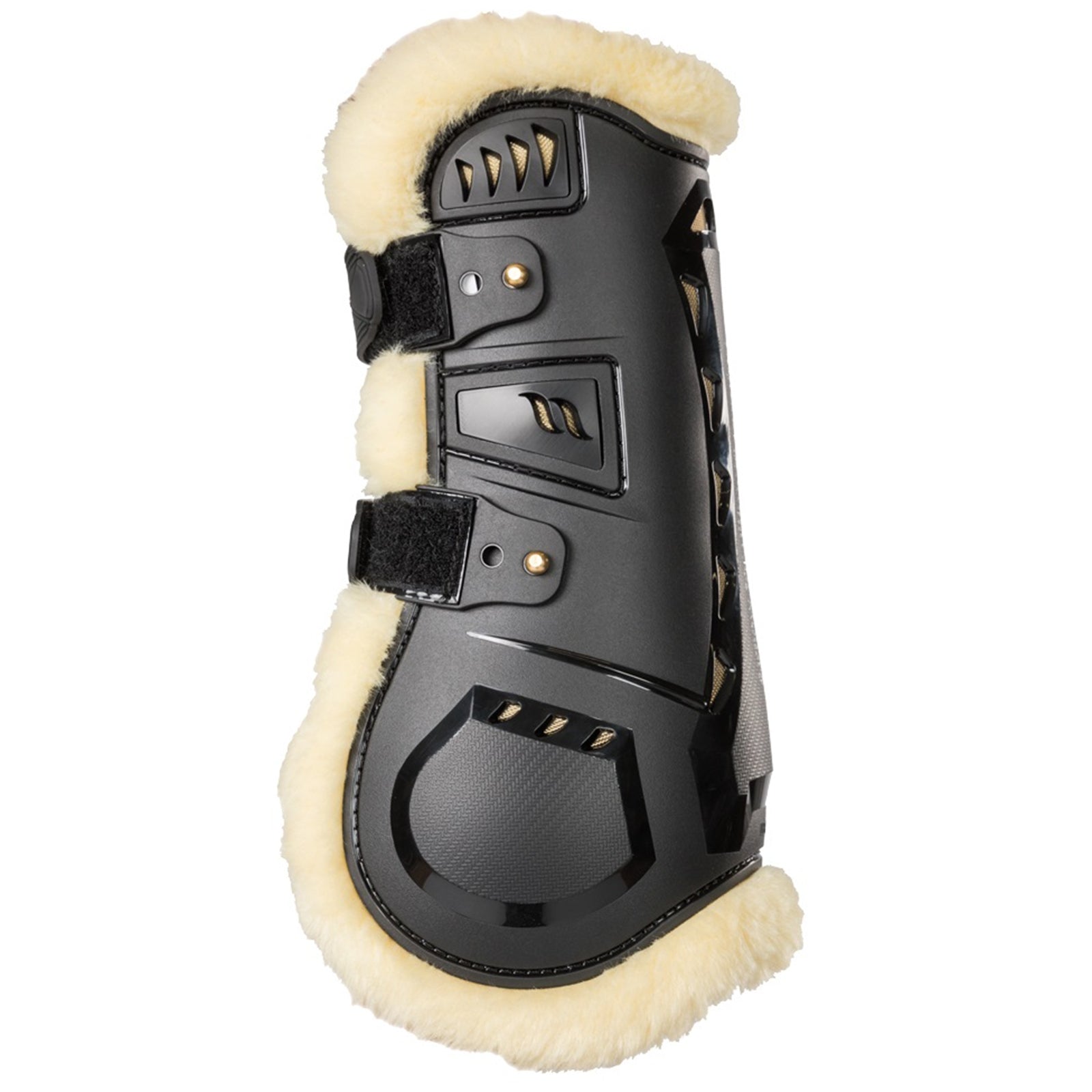 undefined Back on Track AirFlow Fur Tendon Boots Leg Protection & Hoof Protection for Horses
