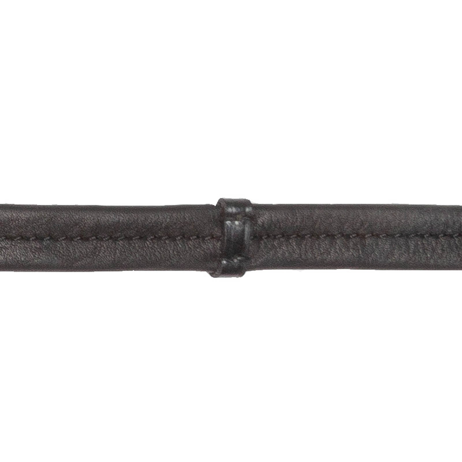 Kavalkade Wax Leather Reins With 5 Stops, 16 mm Bridles & Reins