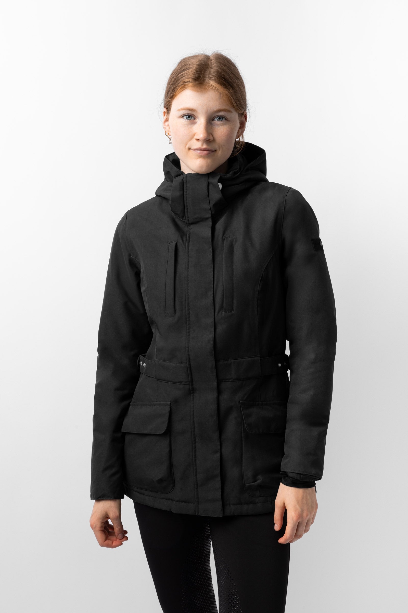 Horze Jadine Women's Autumn/Winter Riding Jacket Black – horze
