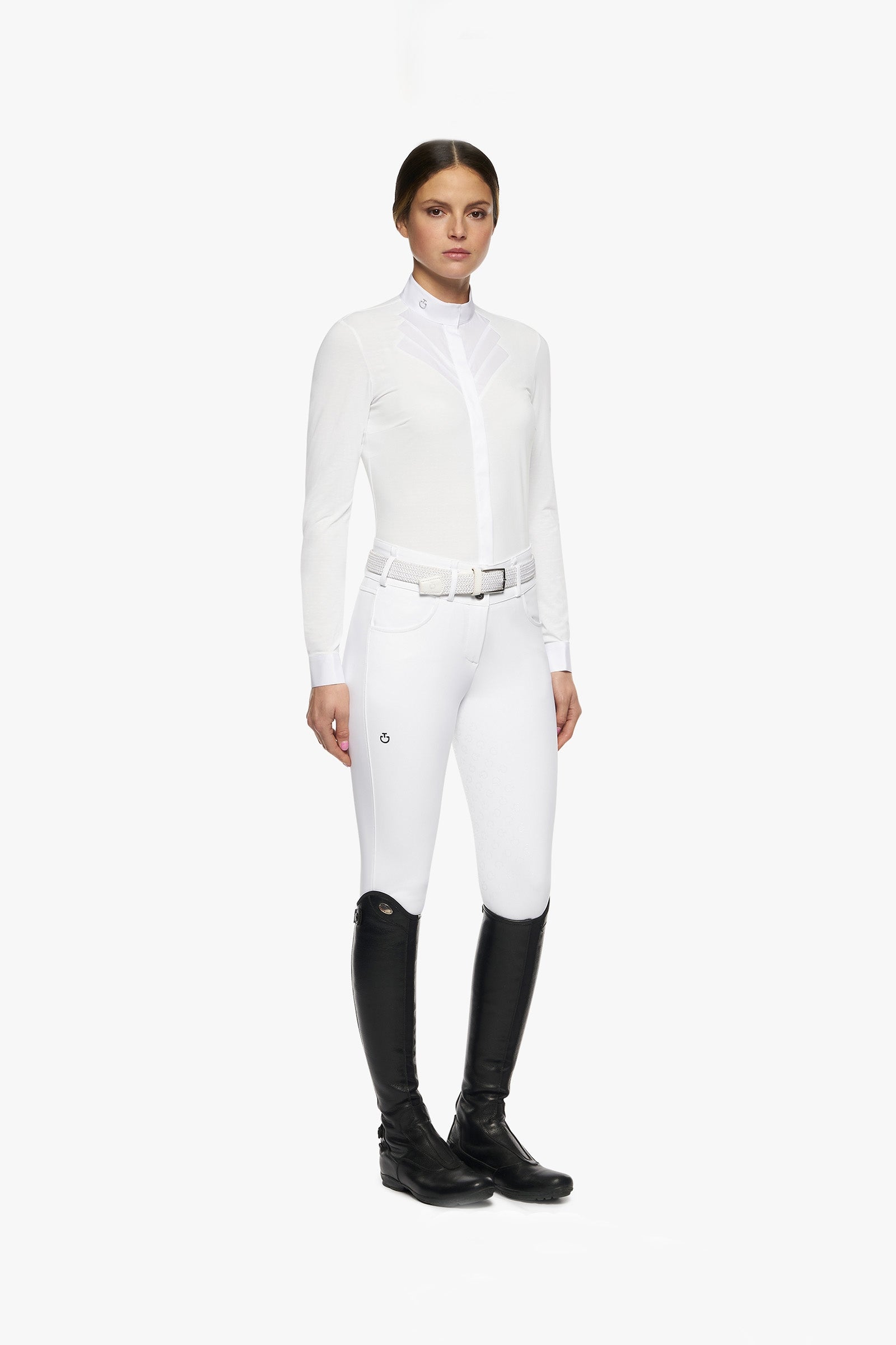 Cavalleria Toscana Fan Bib Women's Competition Shirt Women’s Riding Clothing