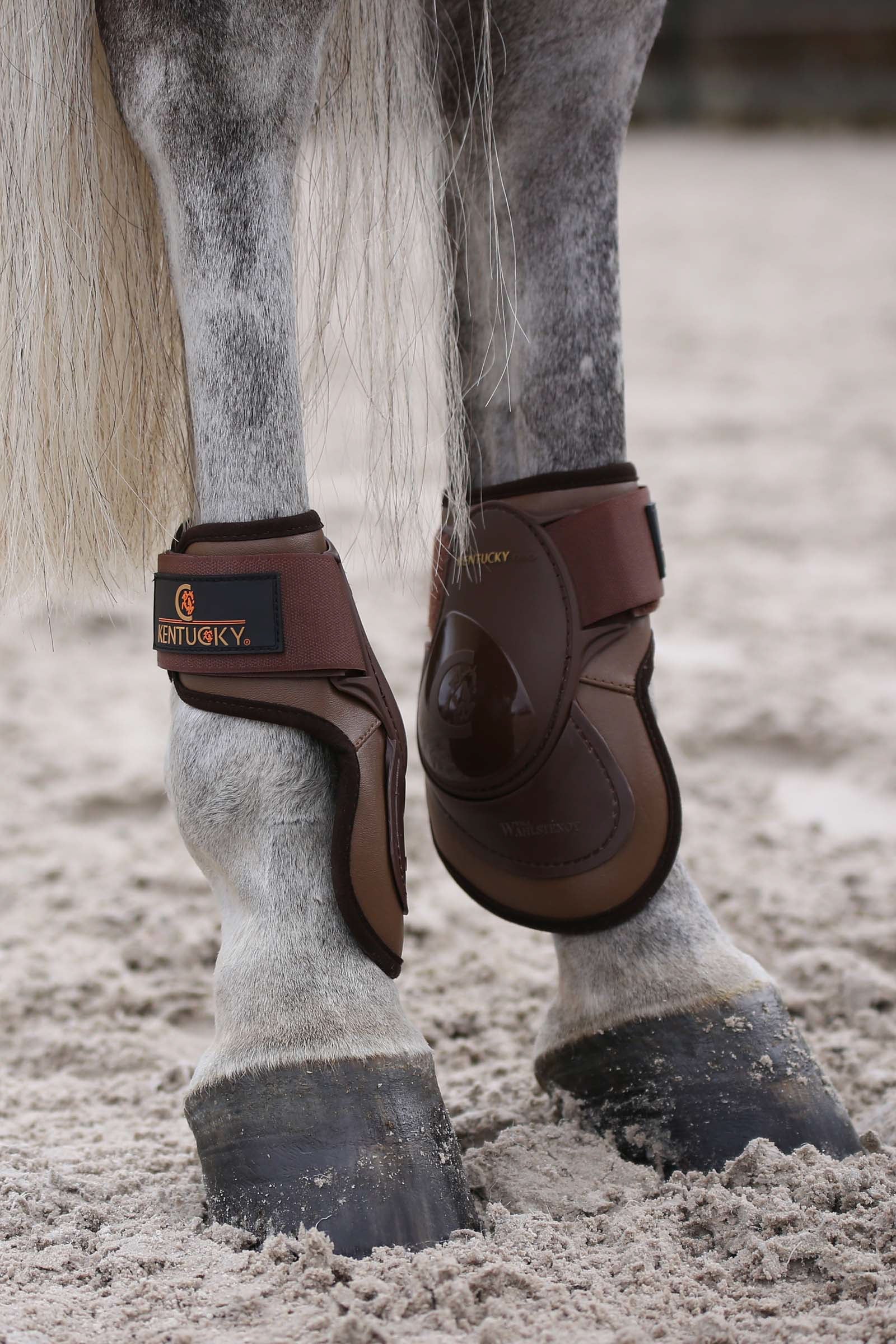 Kentucky Horsewear Deep Fetlock Boots Leg Protection & Hoof Protection for Horses