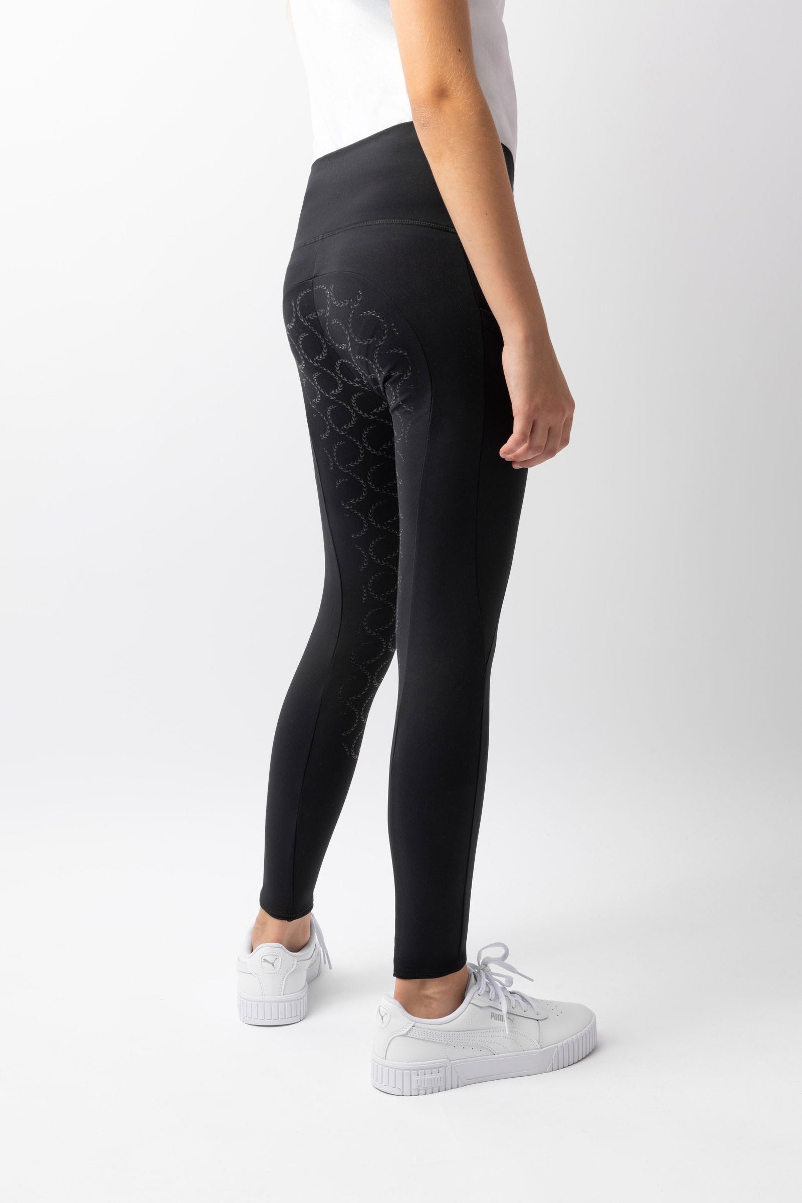 Horze Gillian Kids´ Full Seat Compression Tights Kids Apparel
