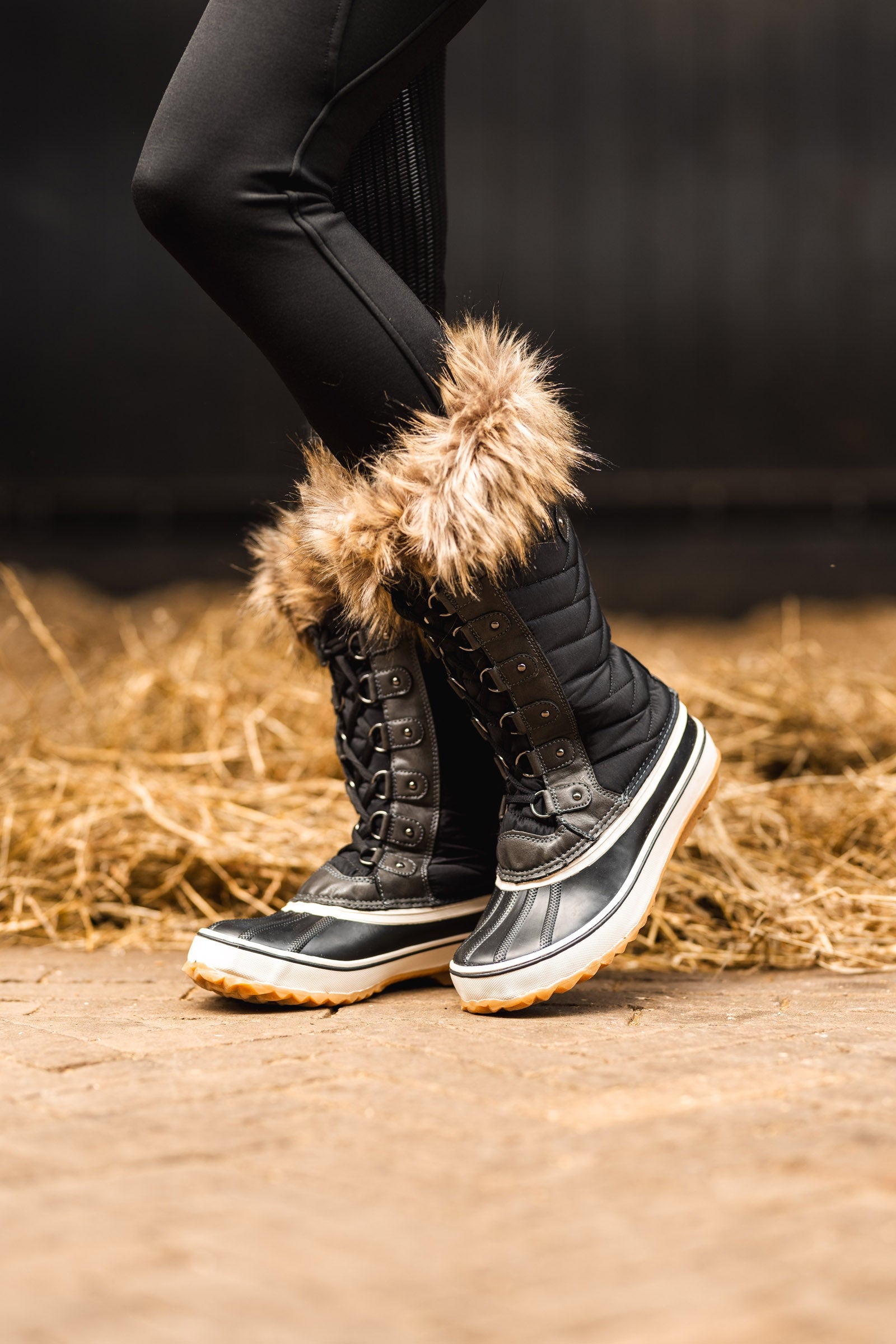 Horze Women's Fur Lined Winter Boot Riding Boots & Riding Shoes