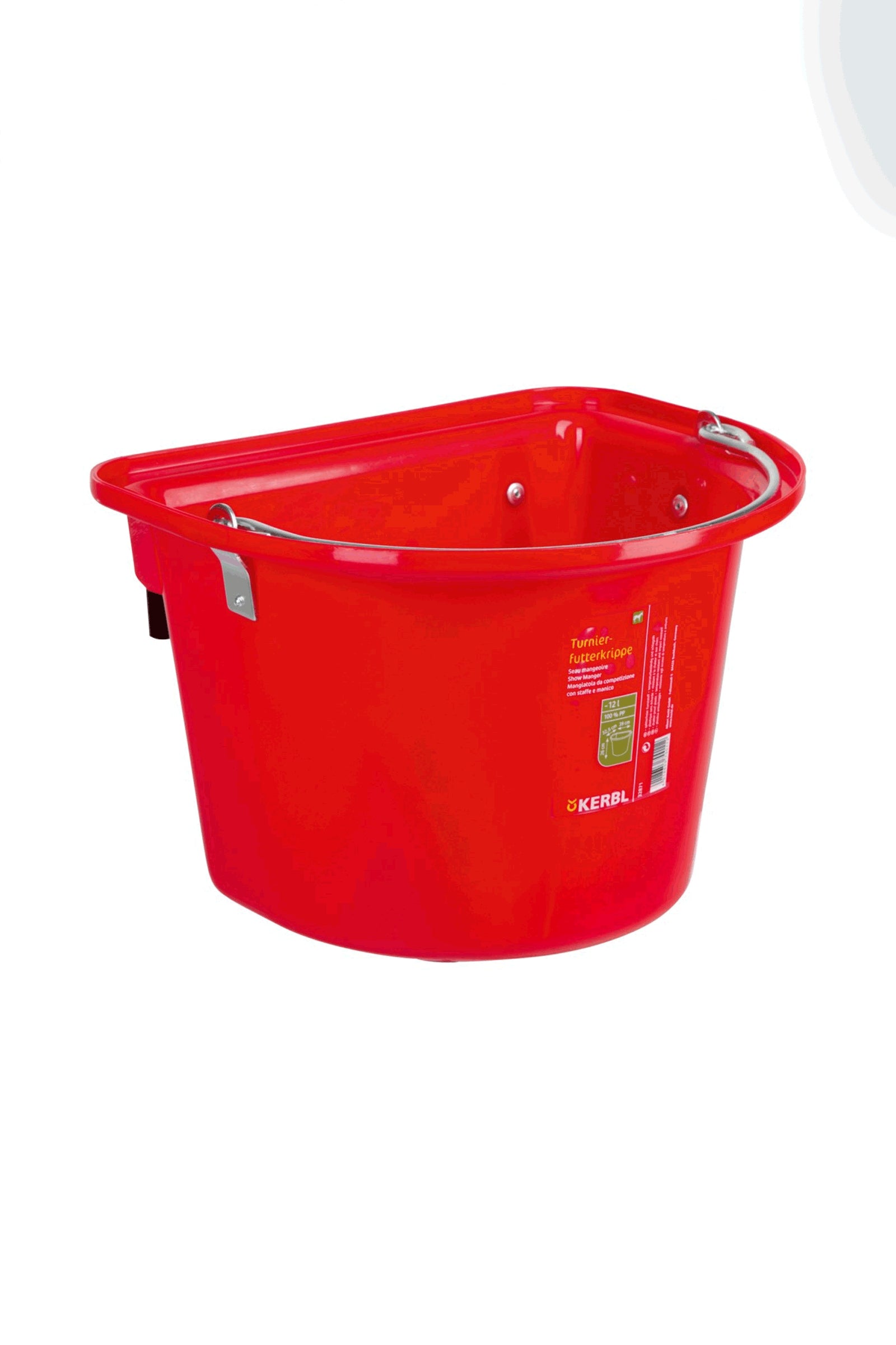 Horze Kerbl Flat Back Bucket Horse Feeders & Waterers