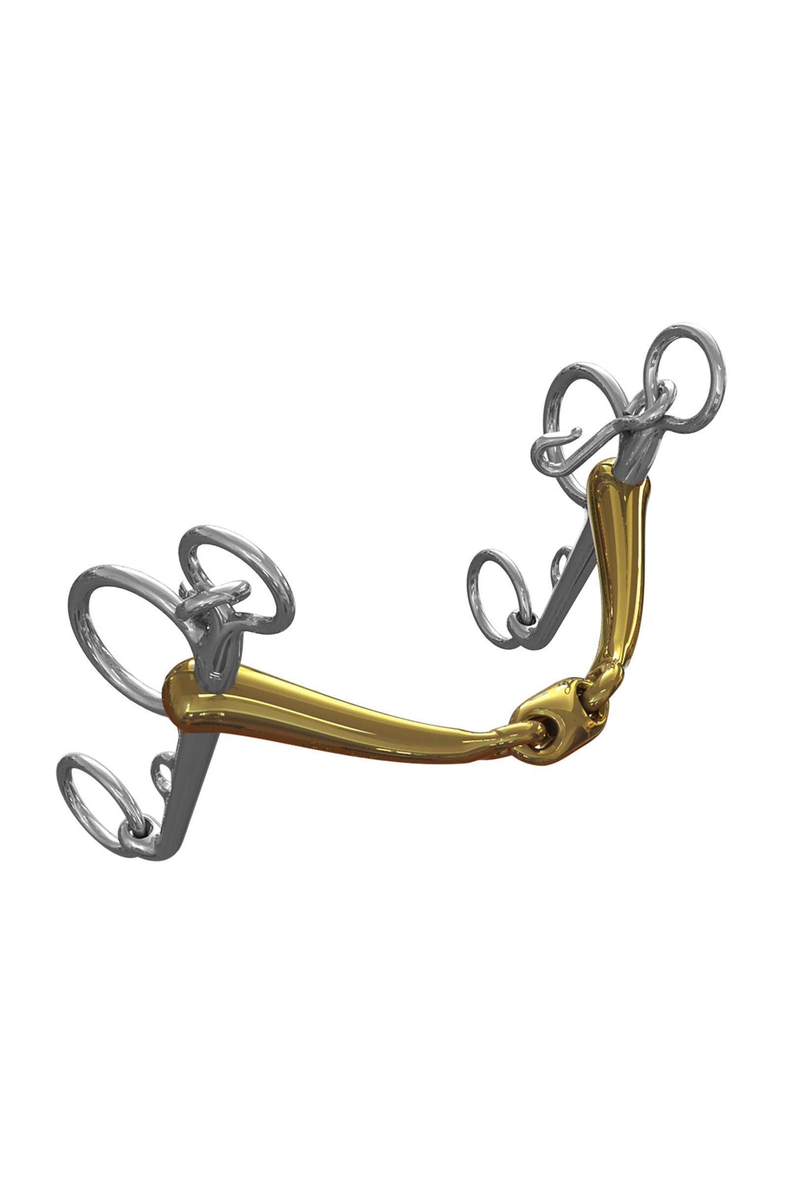 Neue Schule Bits NS Bits Tranz Lozenge 16mm Pelham 7cm Shank Horse Bits