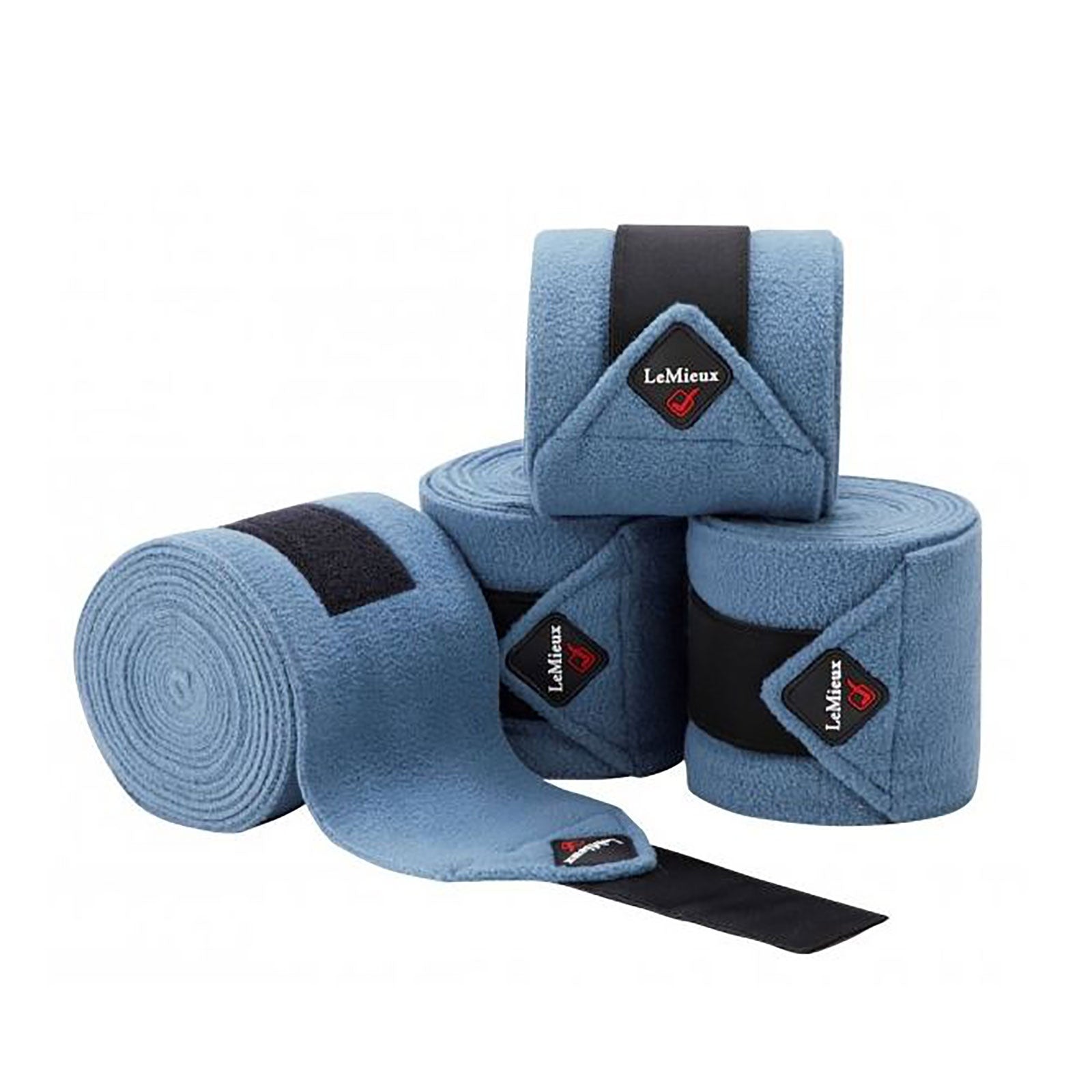 LeMieux Luxury Polo Bandages, set of 4 Leg Protection & Hoof Protection for Horses