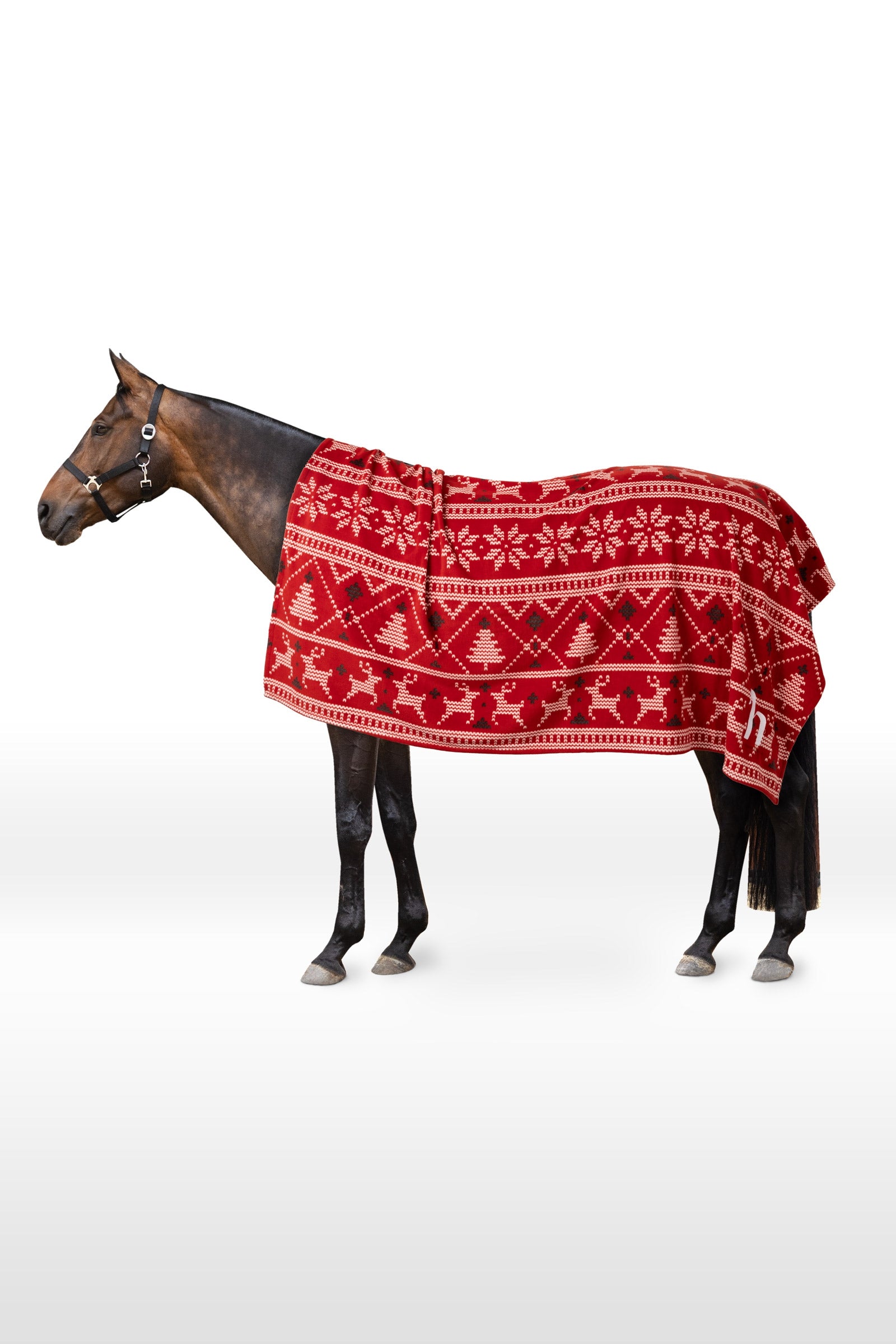 Horze Christmas Throw Horse Rugs