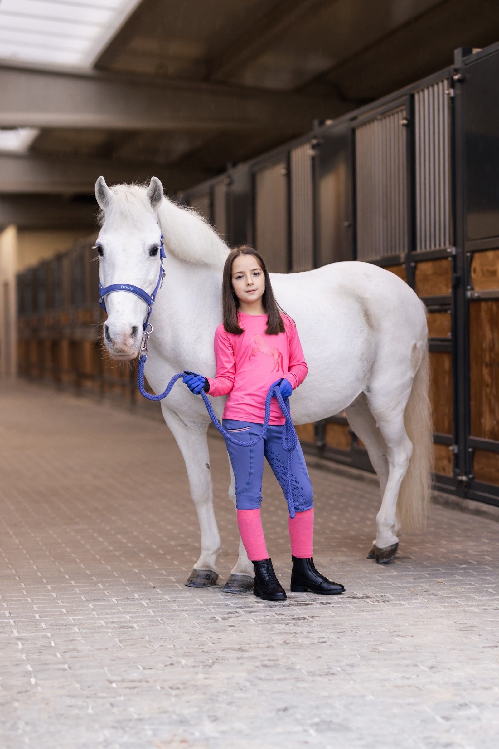 Horze Flora Kids' Functional Longsleeve Kids Apparel