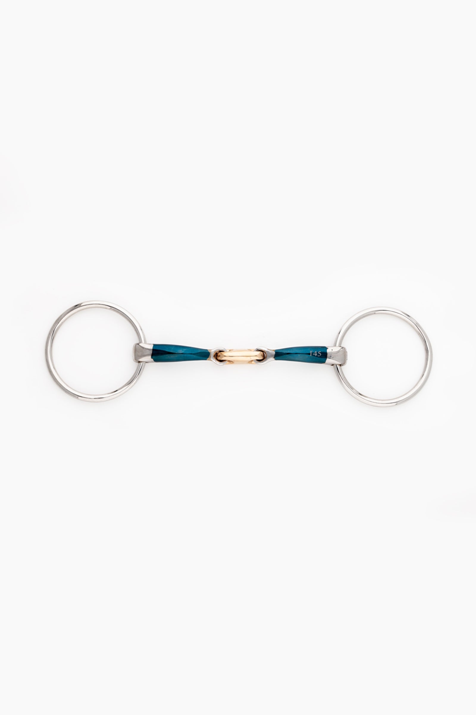 Kavalkade Ergonomic Bradoon Bit Double Jointed, 12 mm Horse Bits