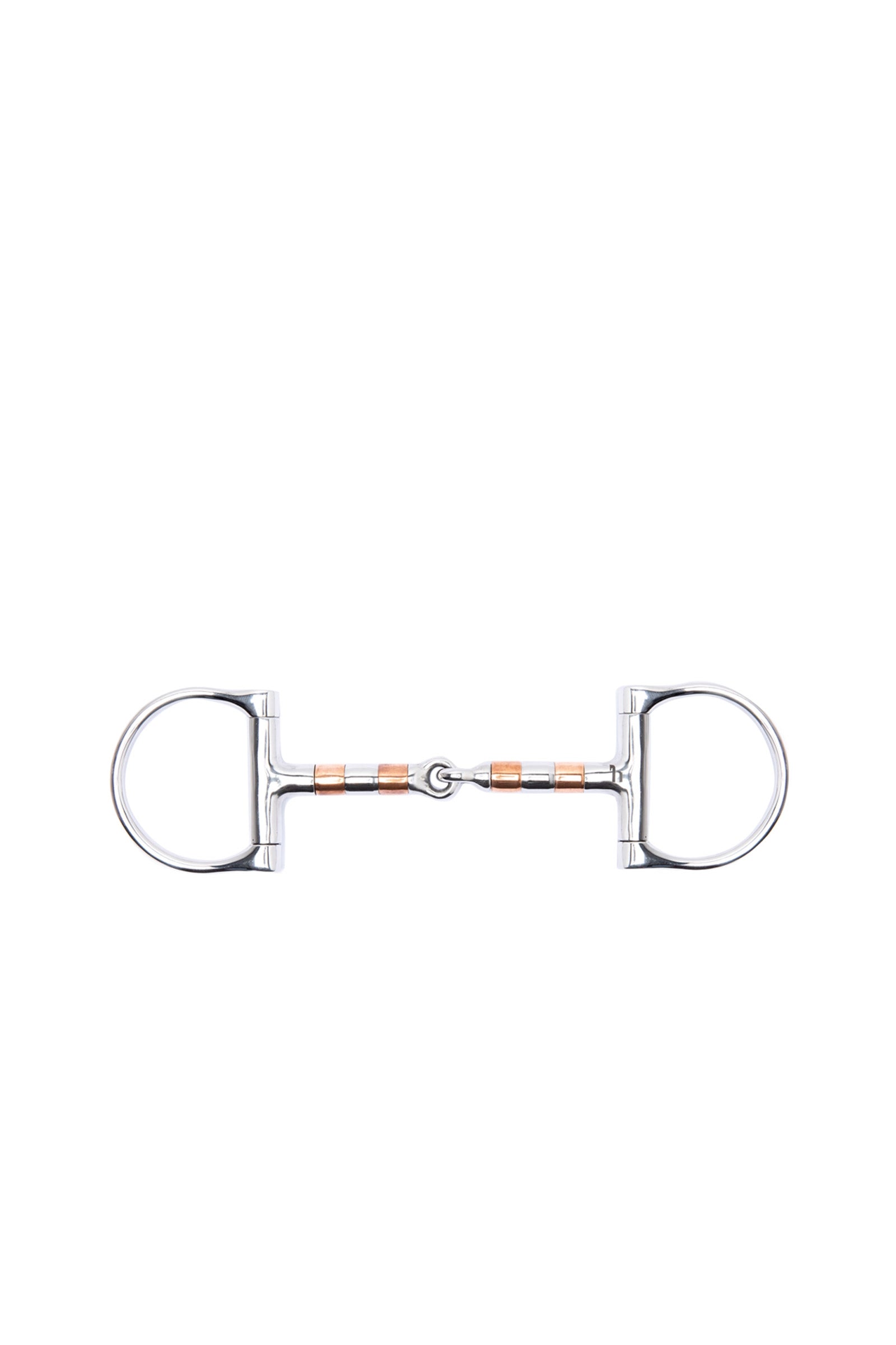 Horze D-Copper Rolls Horse Bits