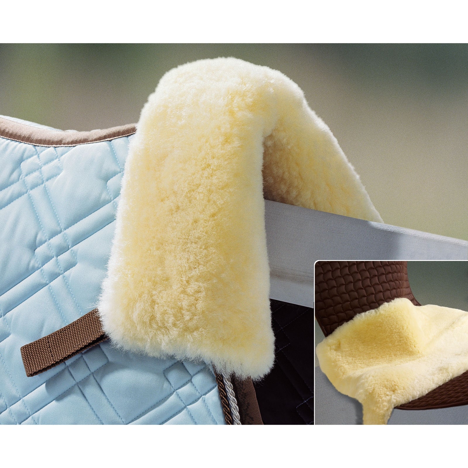 Eskadron Saddle Pad LAMBSKIN Saddle Pads