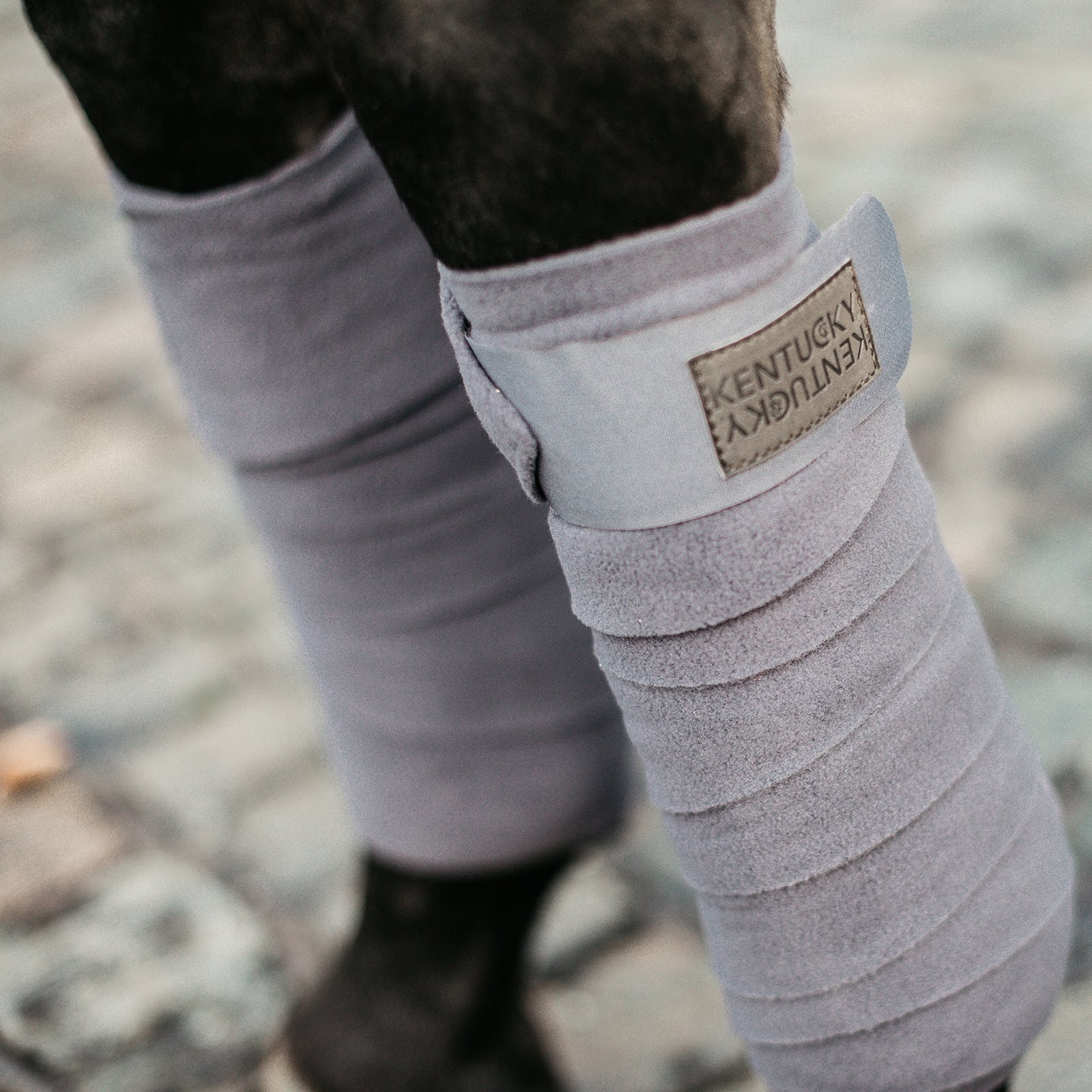 Kentucky Horsewear Polar Fleece Bandages (Set of 4) Leg & Hoof Protection