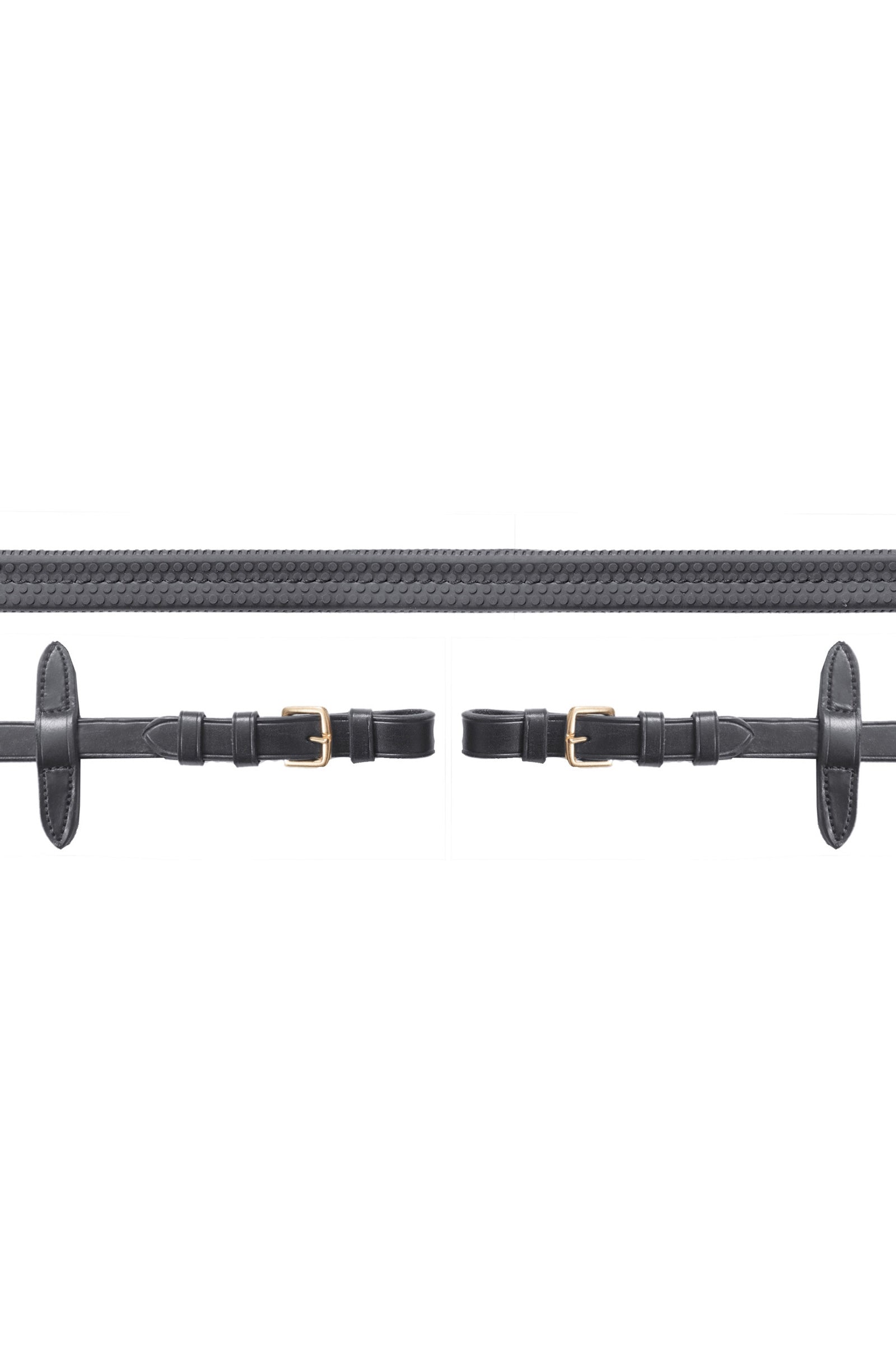 Schockemöhle Sports Rubber Reins With Buckles Bridles & Reins