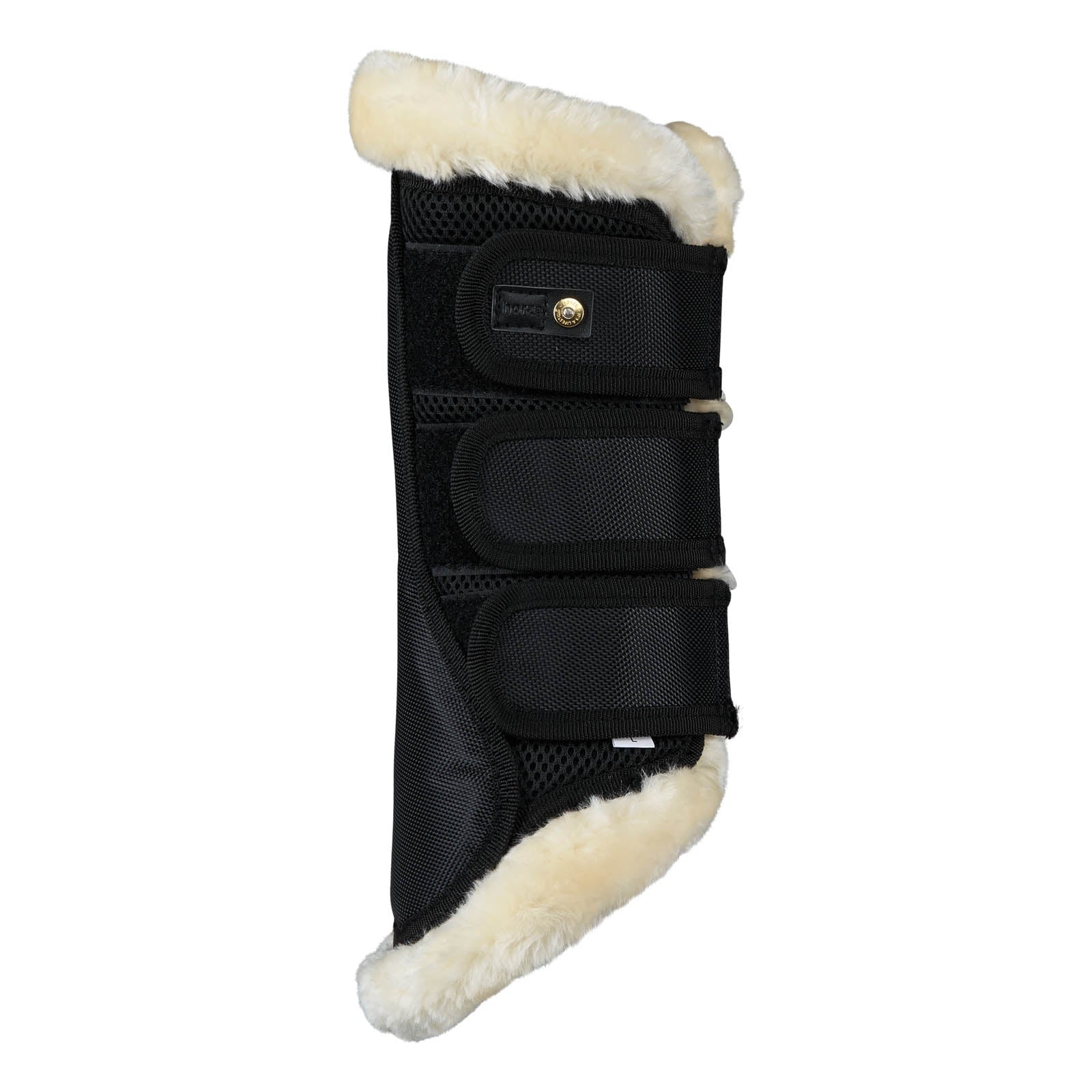 Horze Lincoln Brushing Boots with Fur Leg & Hoof Protection