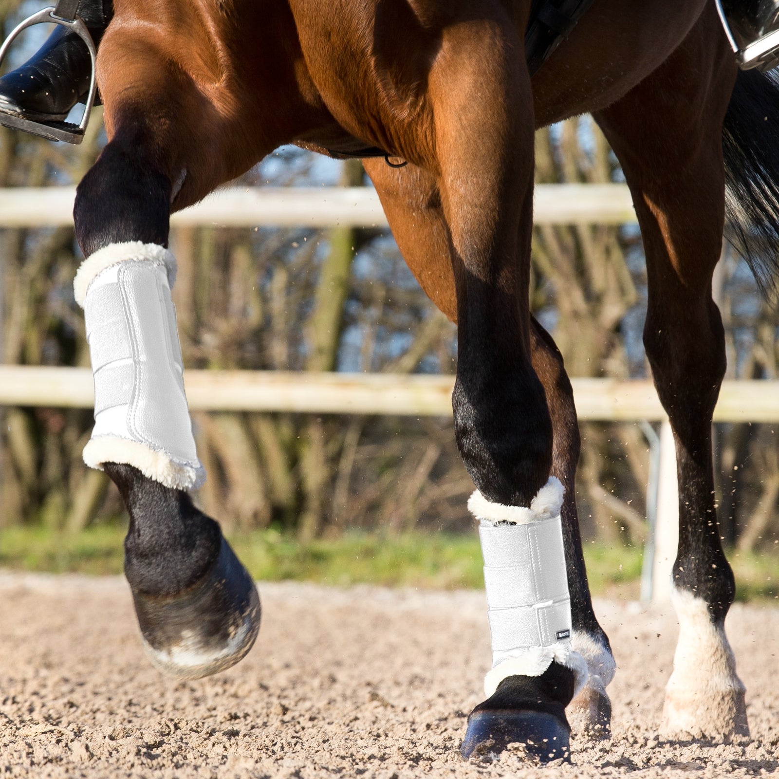 Horze Signature Brushing Boots Leg & Hoof Protection