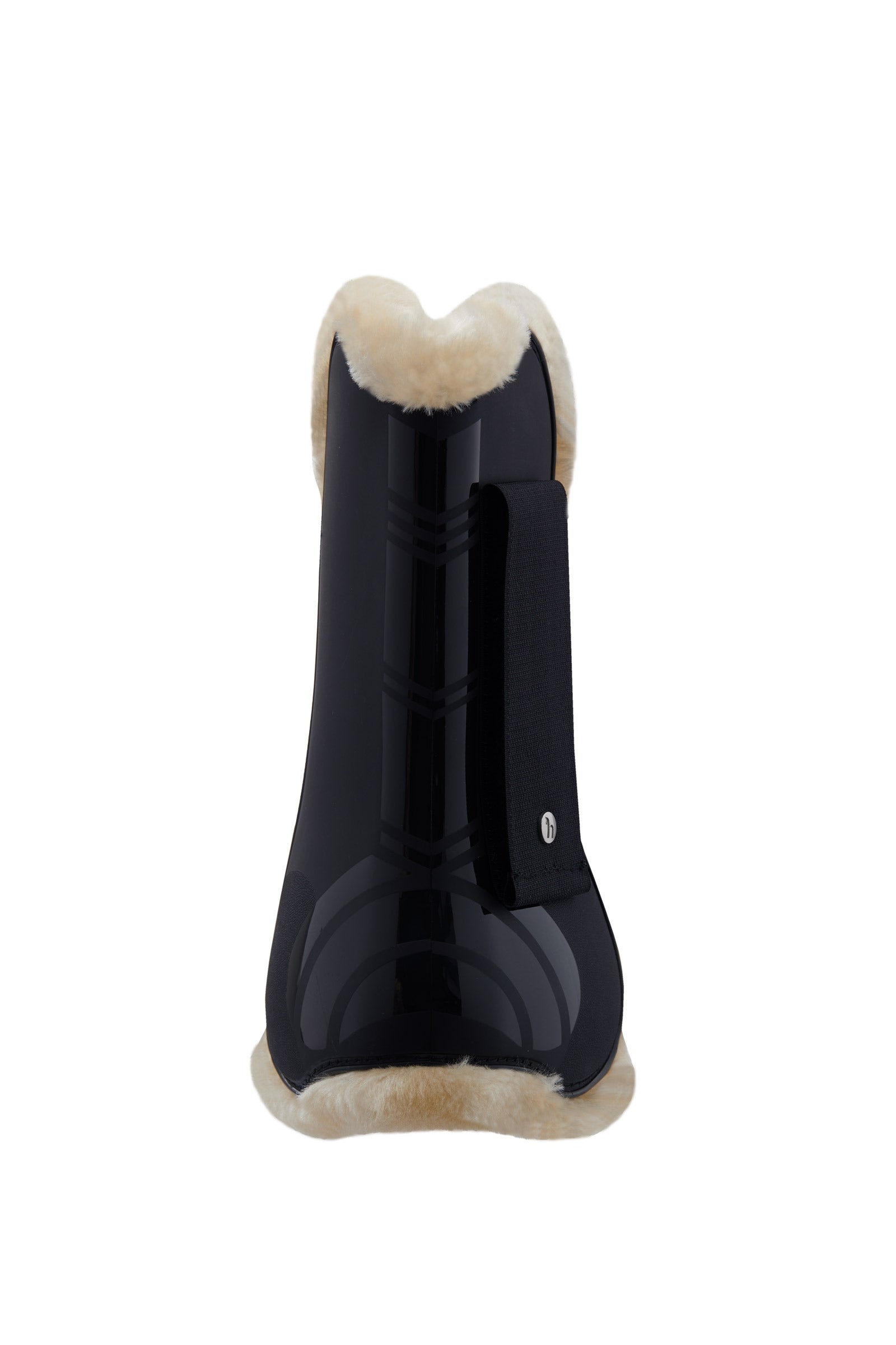 Horze Caliber Tendon Boots with Faux Fur Lining Leg & Hoof Protection
