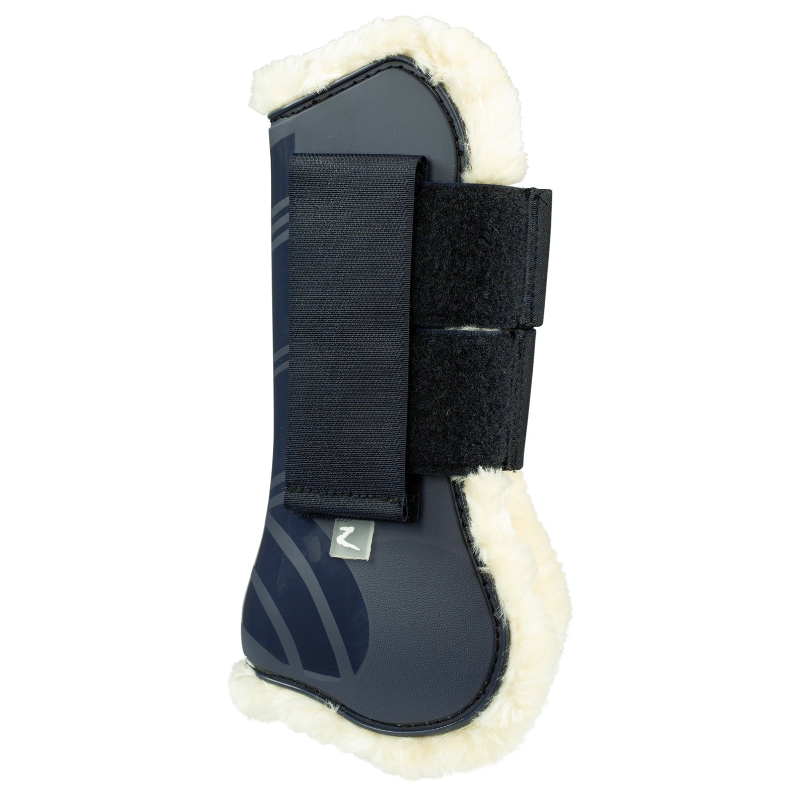 Horze Caliber Tendon Boots with Faux Fur Lining Leg & Hoof Protection