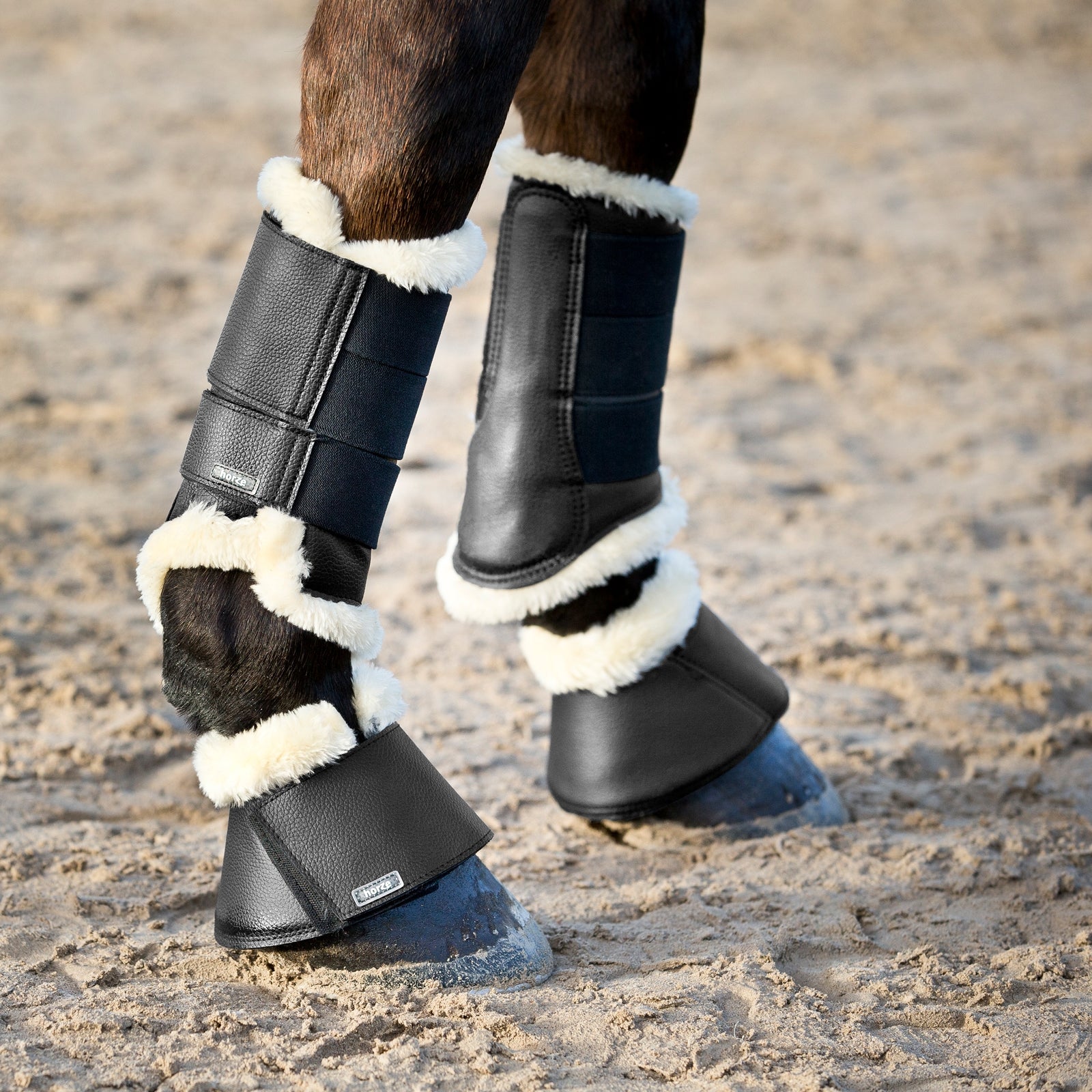 Horze Signature Bell Boots Leg & Hoof Protection
