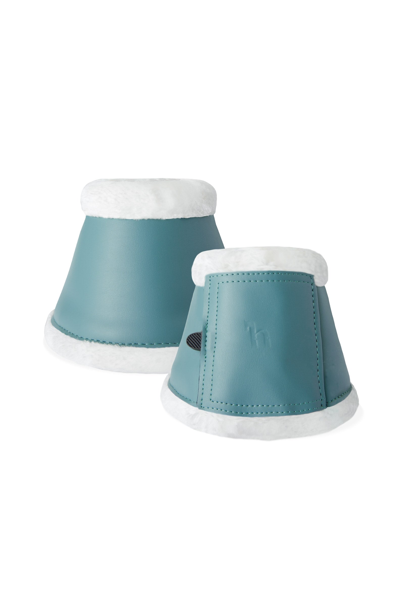 Horze Ghent Bell Boots with Faux Fur Leg & Hoof Protection