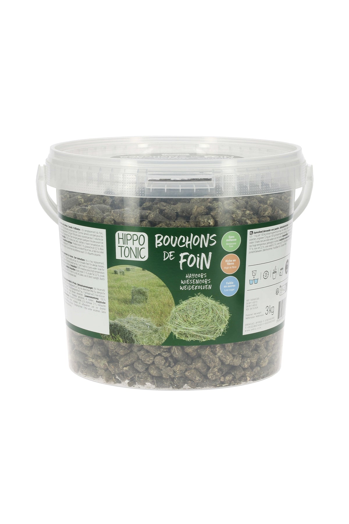 HIPPOTONIC Hay Cobs, Supplement, 3 kg Horse Feed & Nutrition