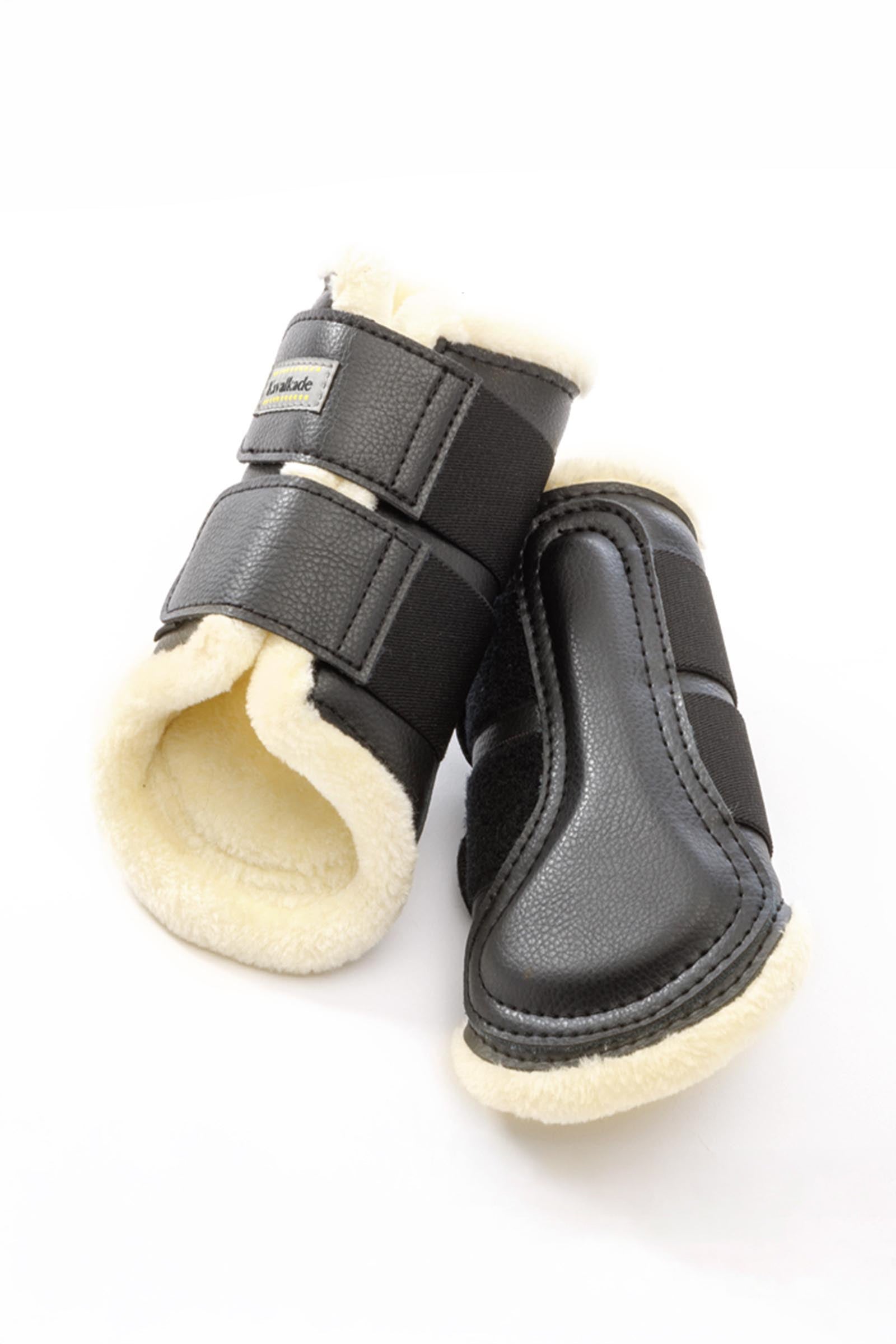 Kavalkade Anatomic Synthetic Leather Boots With Faux Fur Leg & Hoof Protection