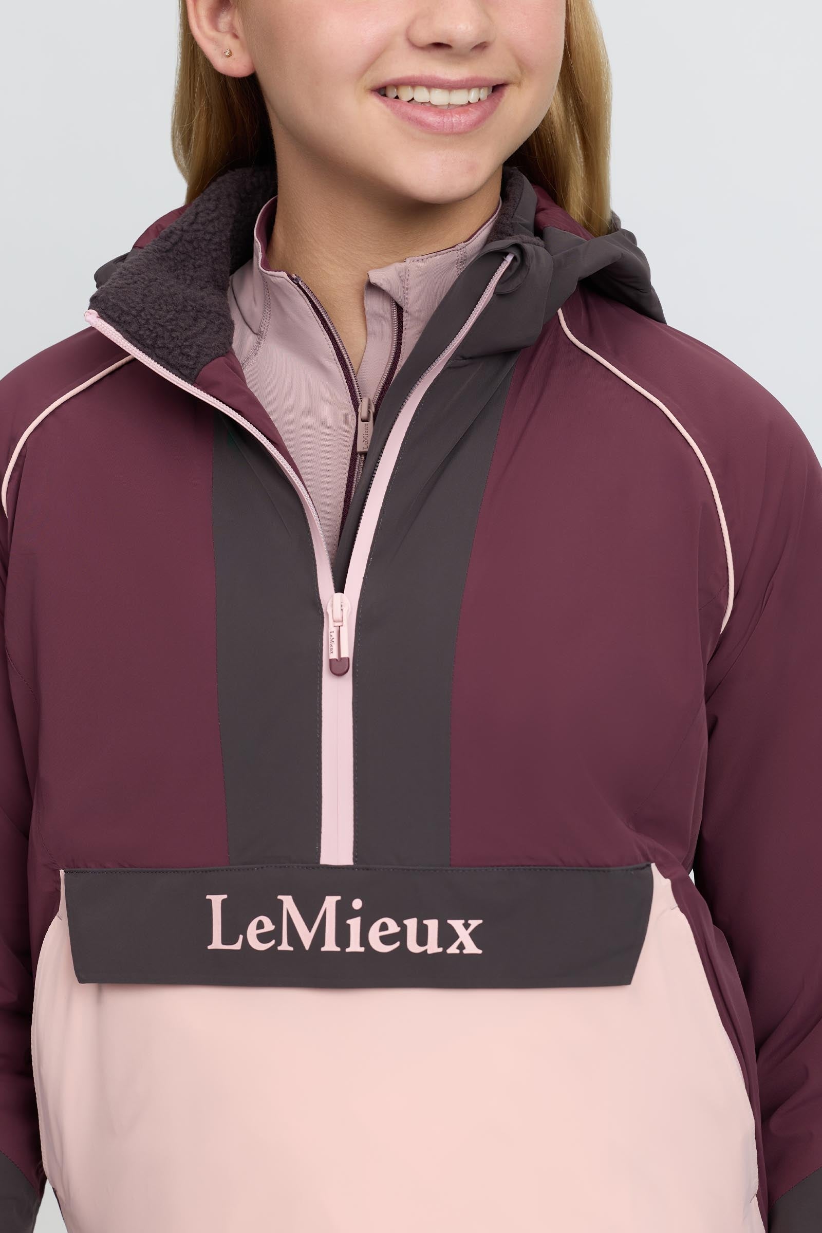 LeMieux Young Rider Bailey Waterproof Anorak Kids Apparel