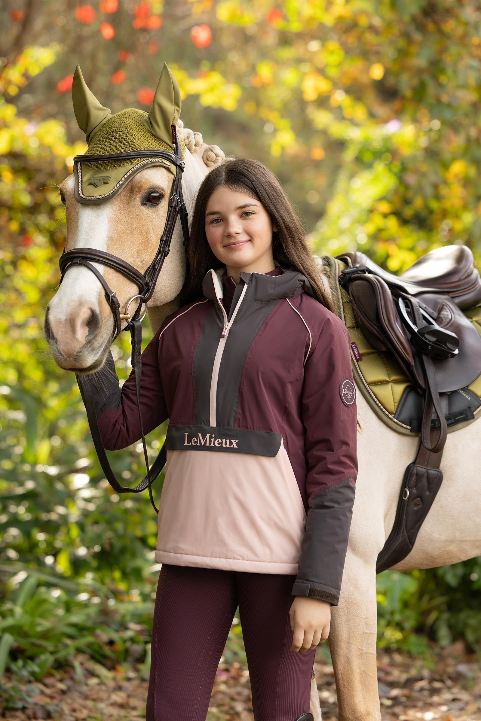 LeMieux Young Rider Bailey Waterproof Anorak Kids Apparel