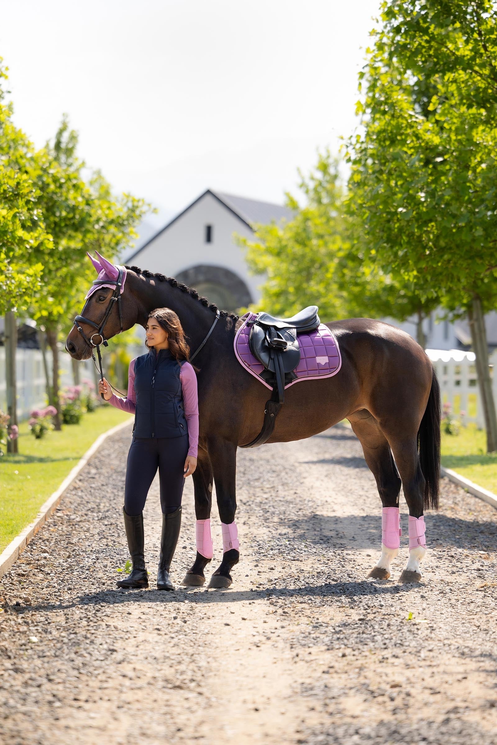 LeMieux Lemieux Loire Classic Close Contact Square Saddle Pad Saddle Pads