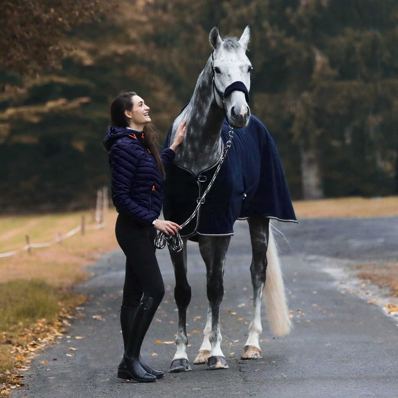 Horze Kiel Halter with Fleece Halters & Leads