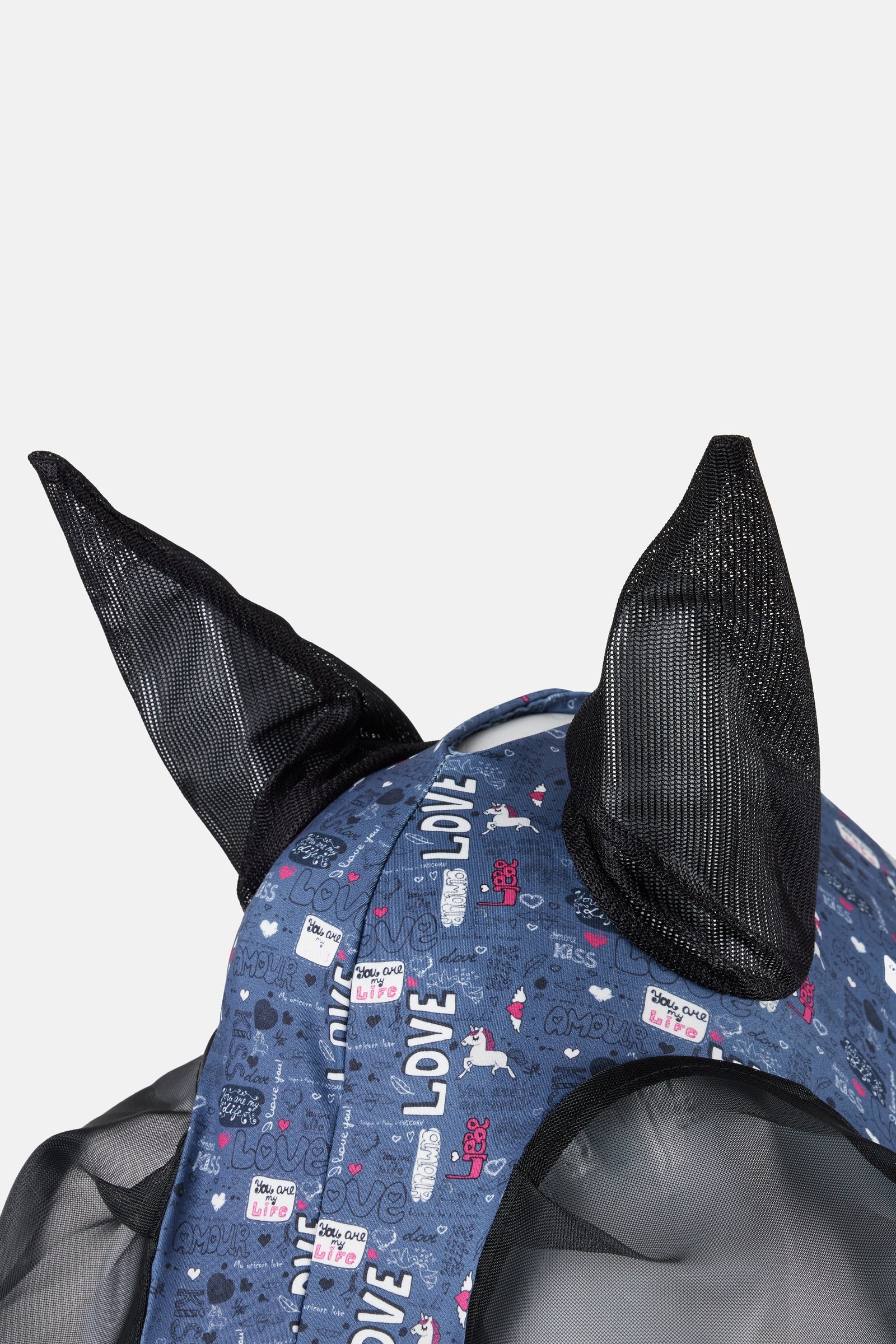 Horze Ibiza Elastic Pull-On Fly Mask Antifly Protection for Horses