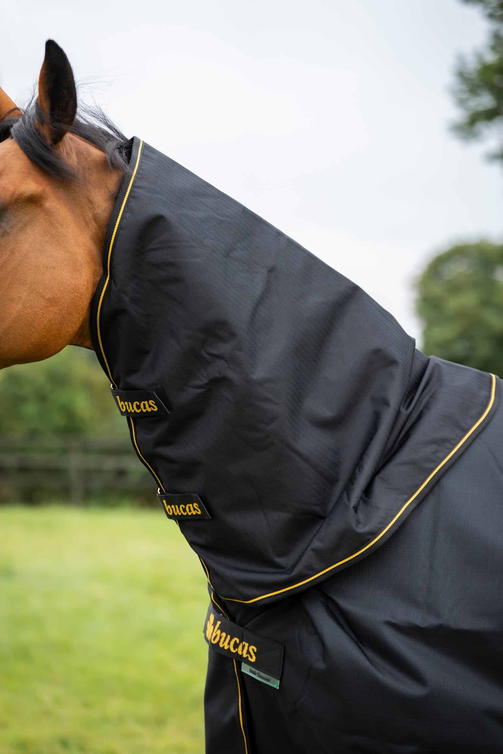 Bucas Irish Turnout Neck Piece, 0g Horse Rugs