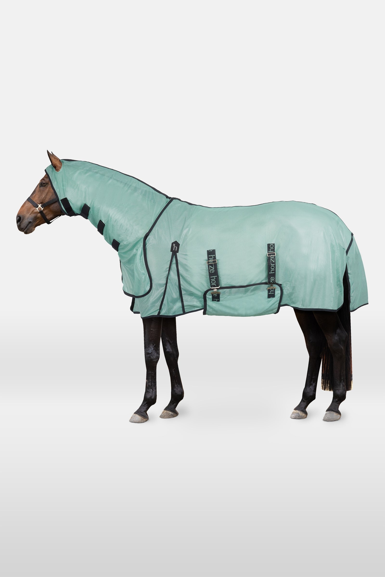 Horze Paso Fino Fly Rug with Hood and UV Protection Horse Rugs