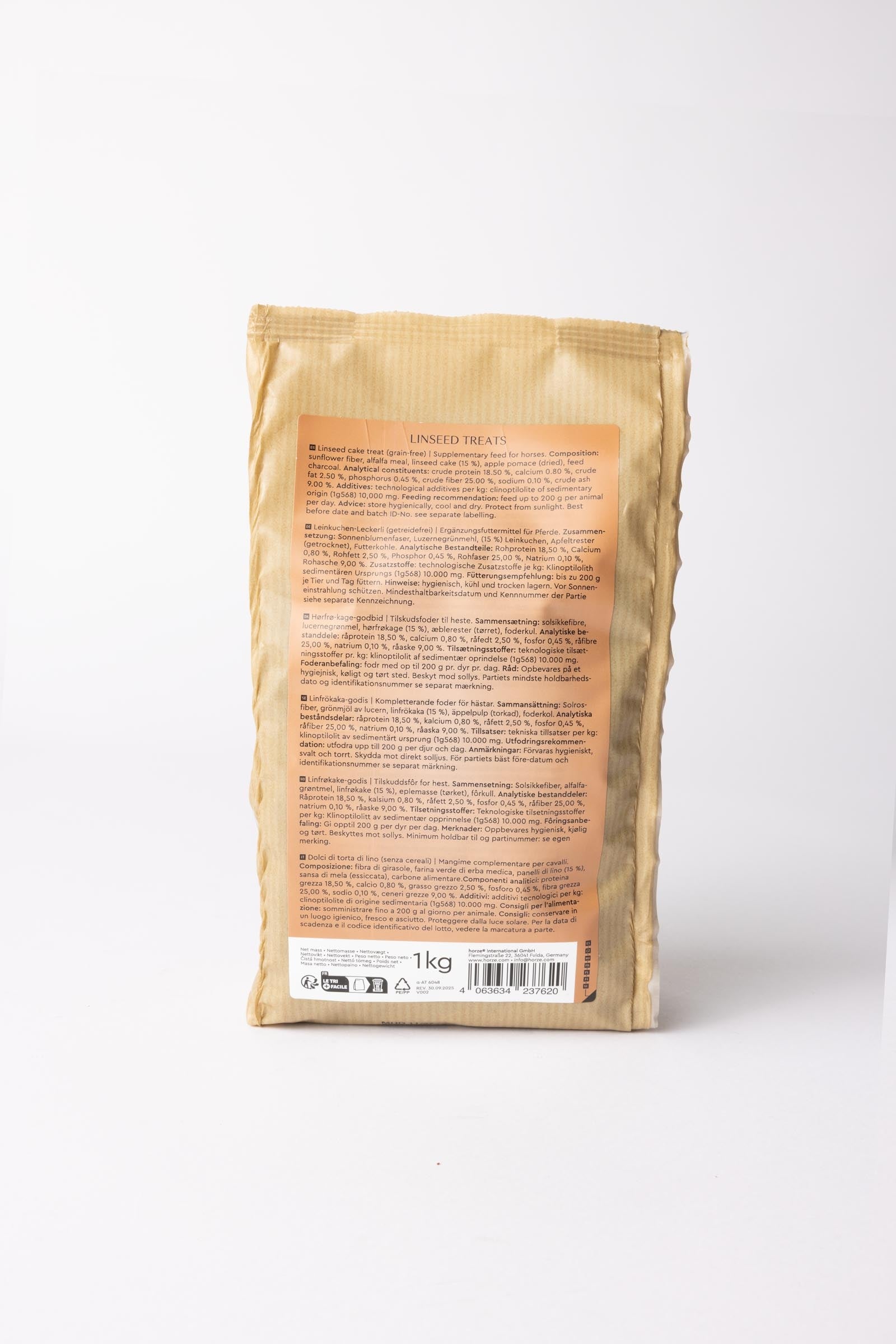 Horze Biscuits Grain Free, Treats 1kg Horse Feed & Nutrition