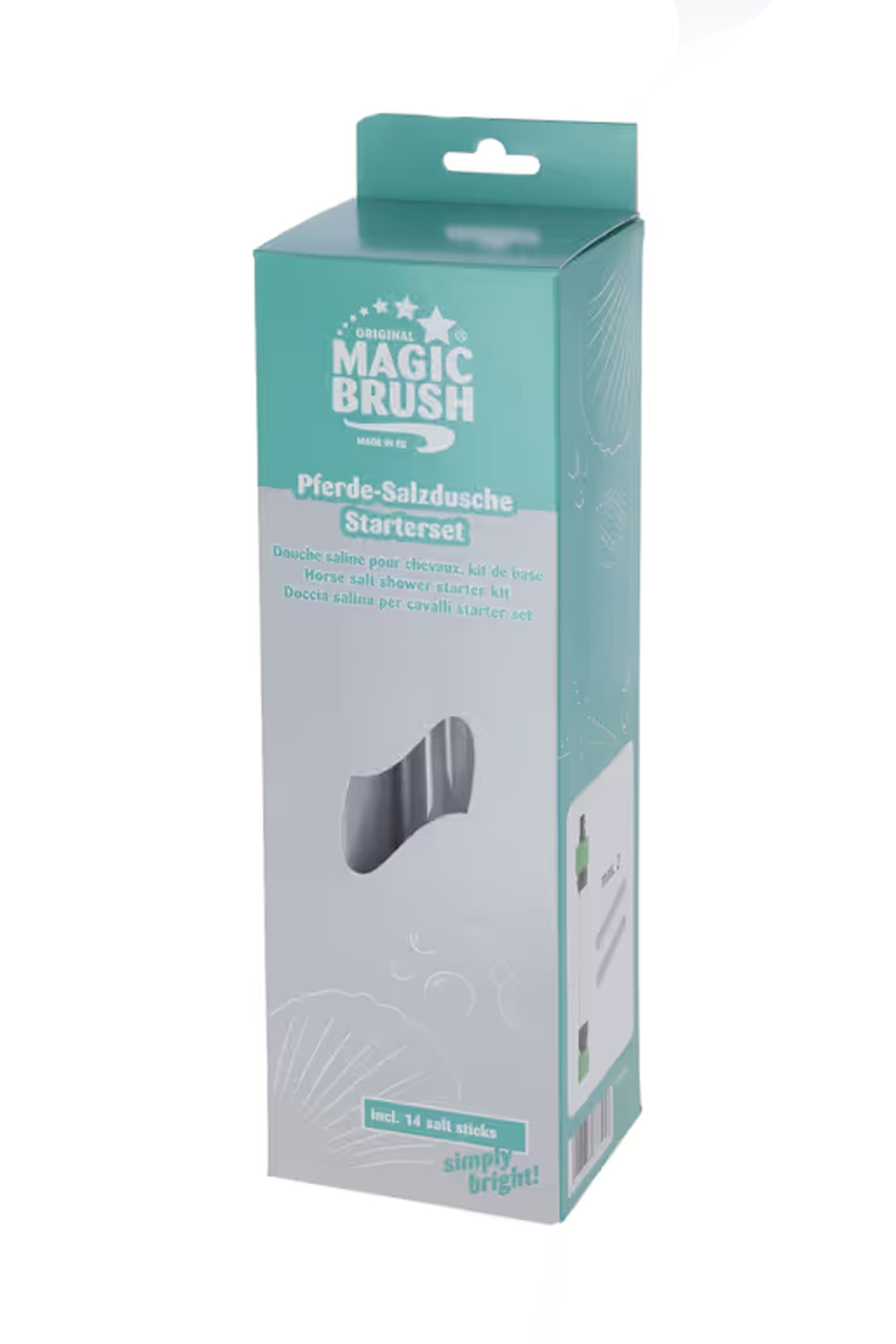 Magic Brush MagicBrush Horse Salt Shower Starter Kit Horse Grooming Tools
