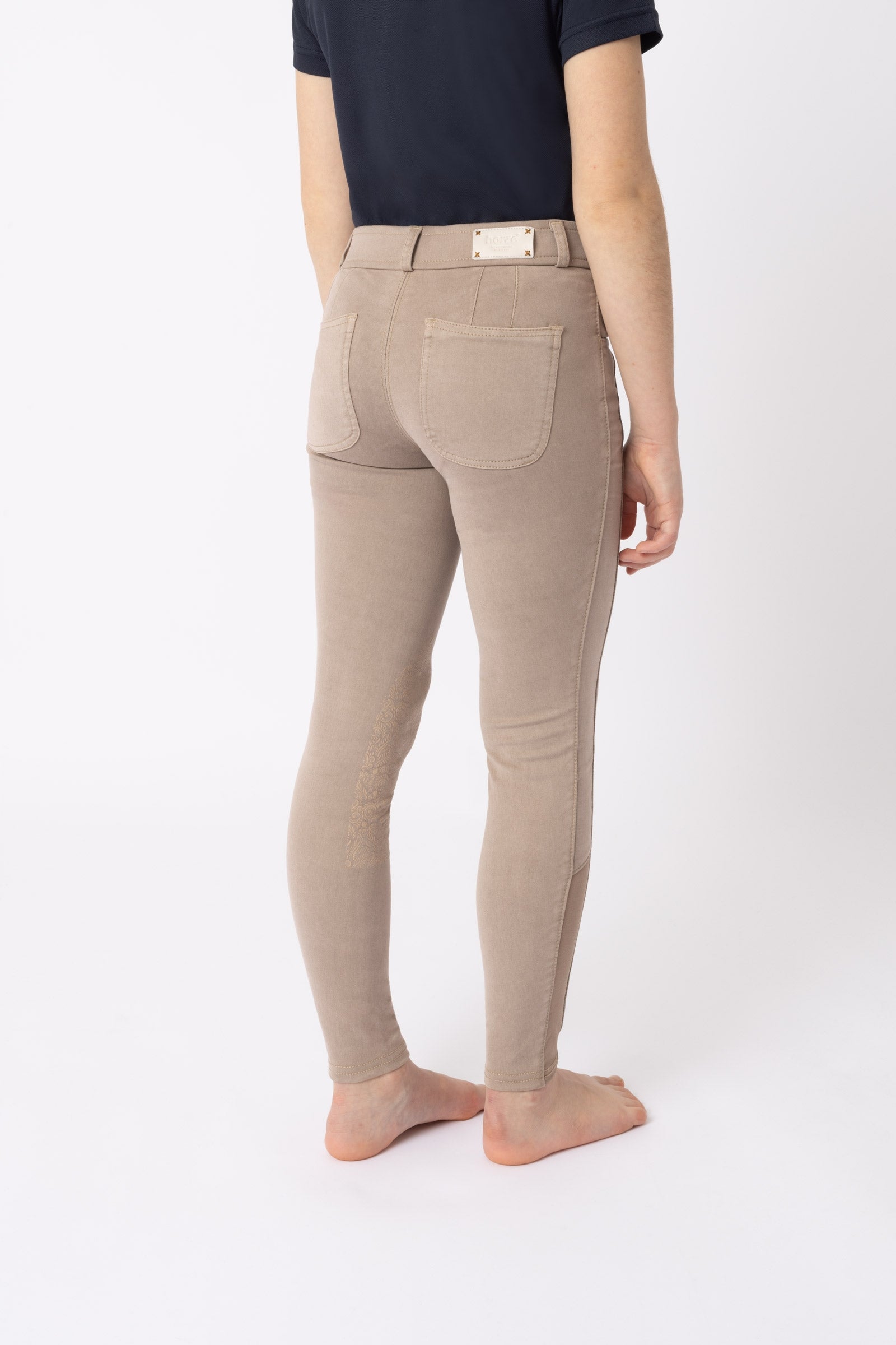 Horze Suki Kids Knee Grip Breeches Kids Apparel
