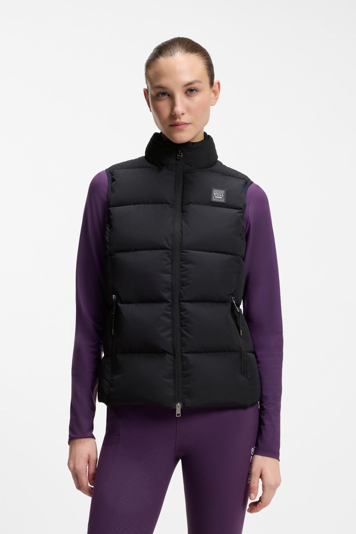 BOSS Equestrian Boss Viola Womens Knitted Puffer Vest Women’s Riding Clothing