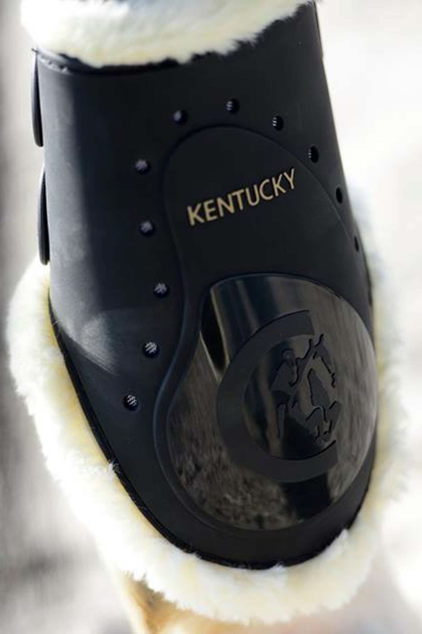 Kentucky Horsewear Sheepskin Fetlock boots elastic Leg & Hoof Protection