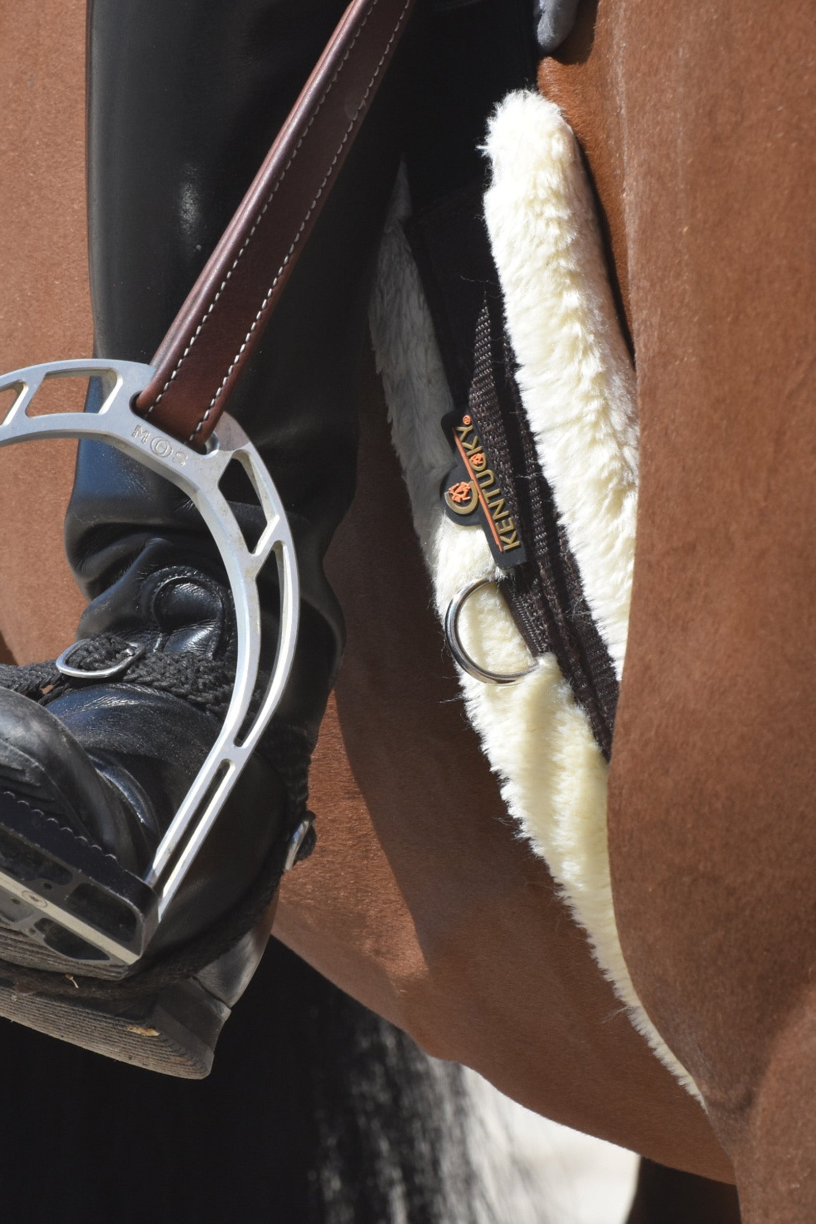 Kentucky Horsewear Sheepskin Girth Saddles, Girths & Stirrups