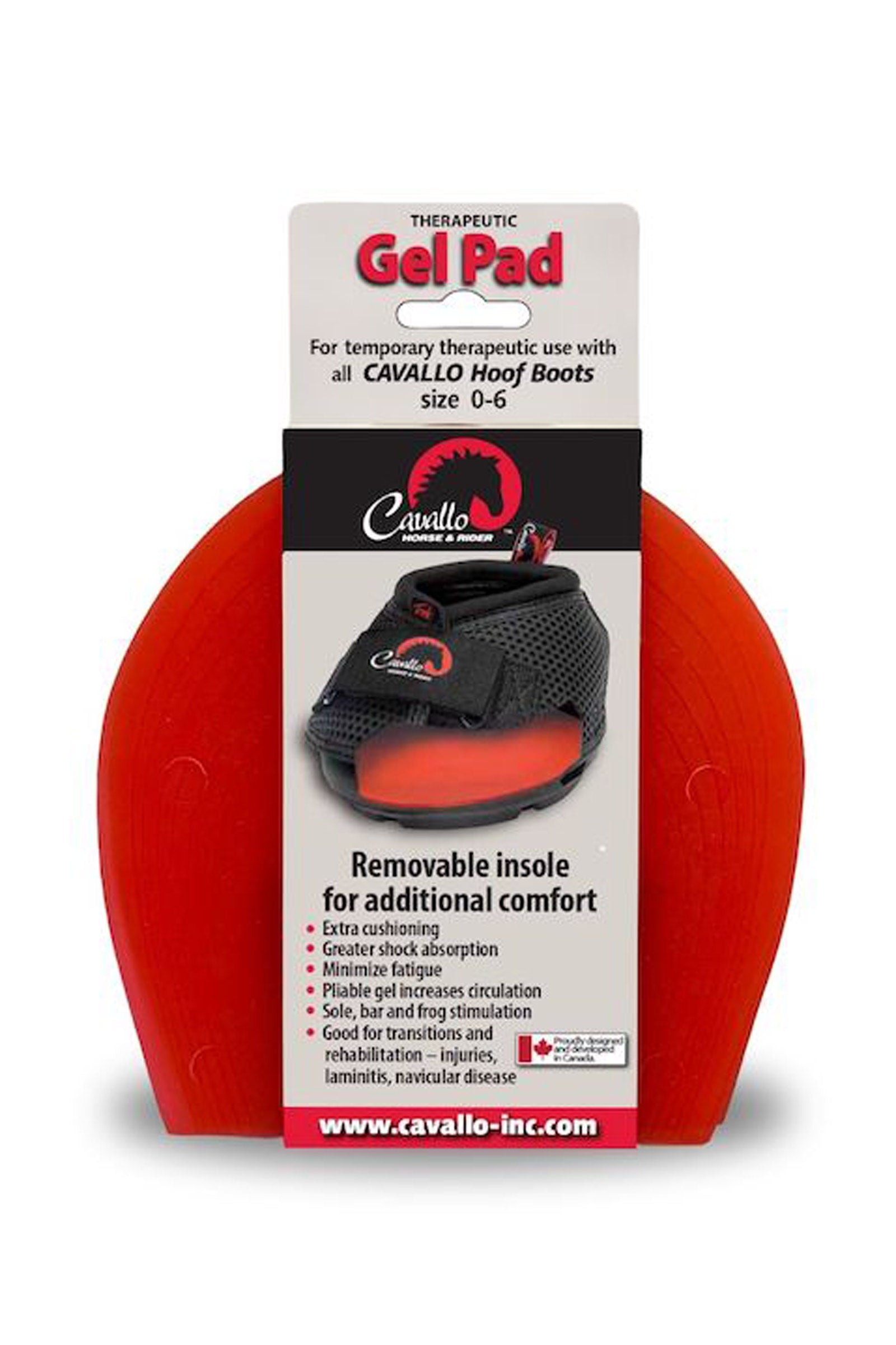 Cavallo Hoof Boots F.R.A. Gel Pads (2pcs) Leg & Hoof Protection