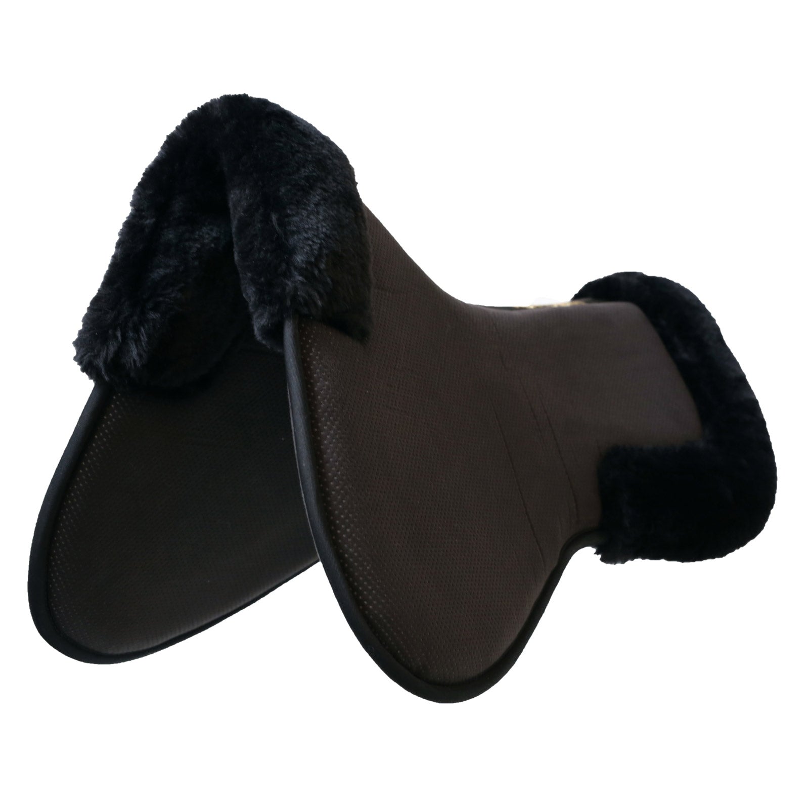 Kentucky Horsewear Sheepskin Anatomic Half Pad Absorb Saddle Pads