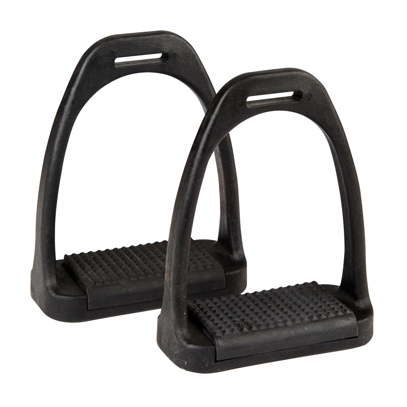 Korsteel Polymer Stirrup Irons With Coloured Treads Saddles, Girths & Stirrups