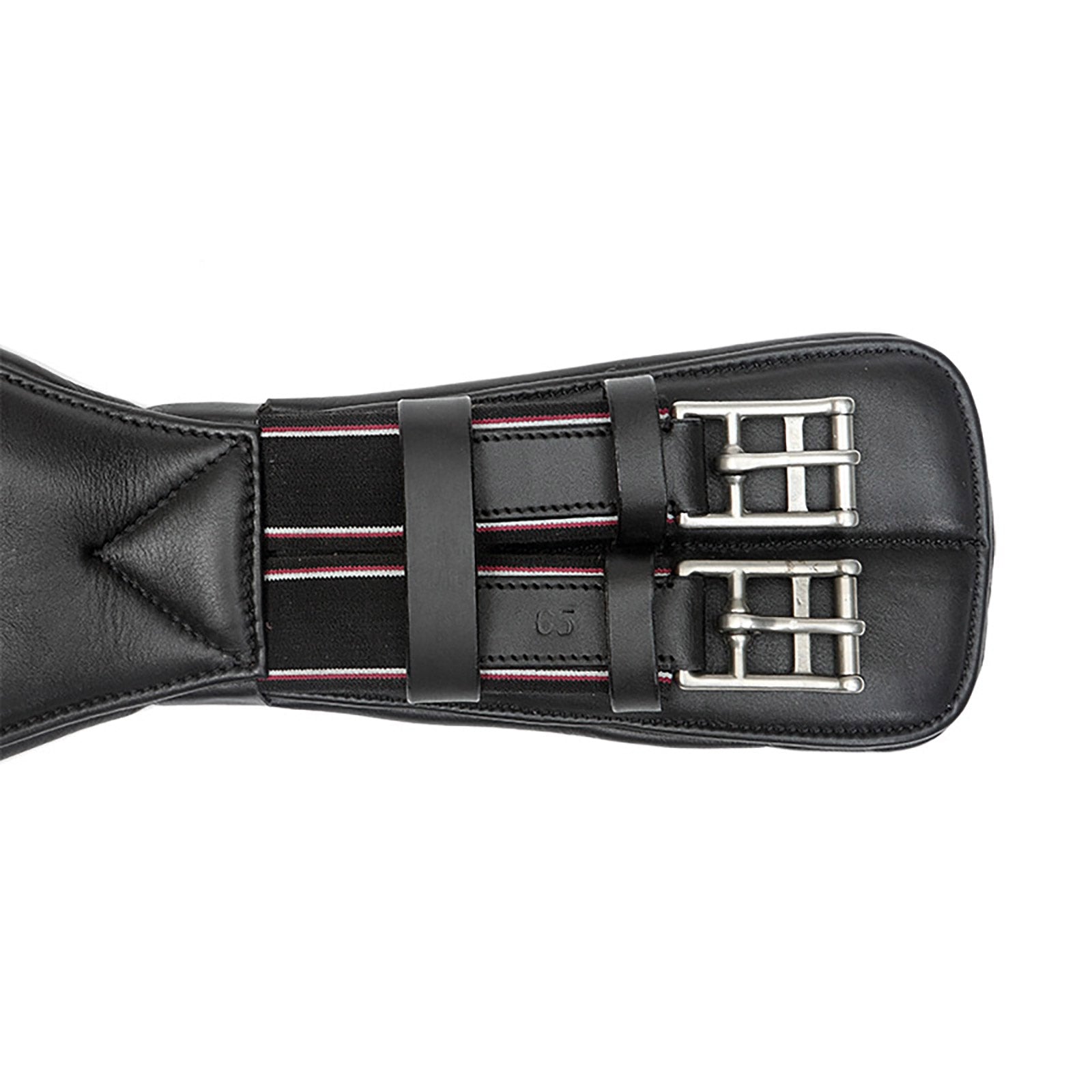 Kavalkade Comfort Soft Leather Dressage Girth with Elastic Saddles, Girths & Stirrups