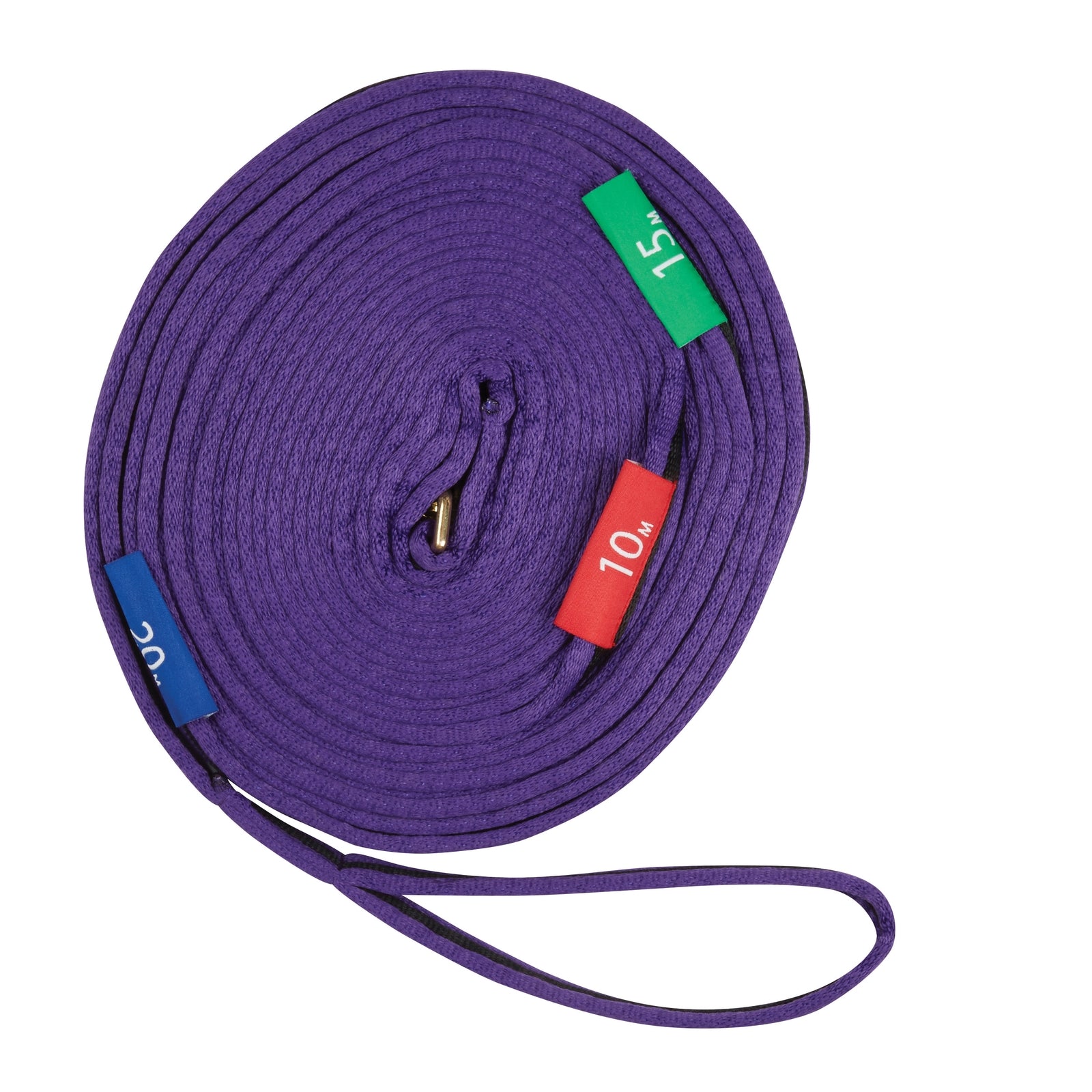 Kincade Two Tone Lunge Line With Circle Markers Horse Training