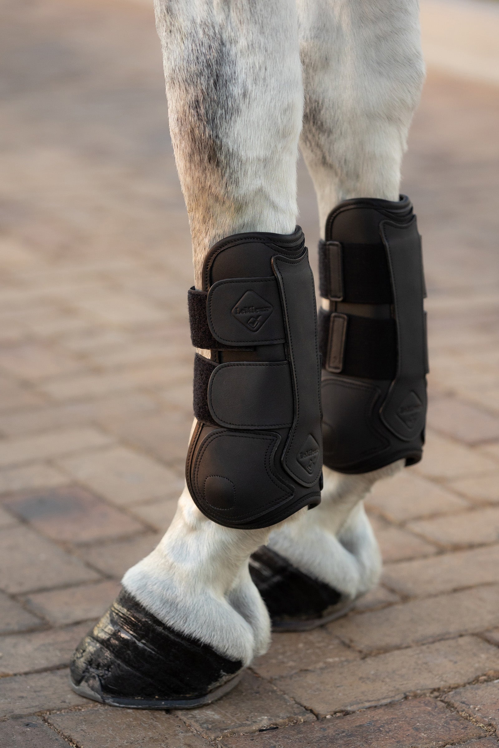 LeMieux Capella Leather Tendon Boots Leg & Hoof Protection
