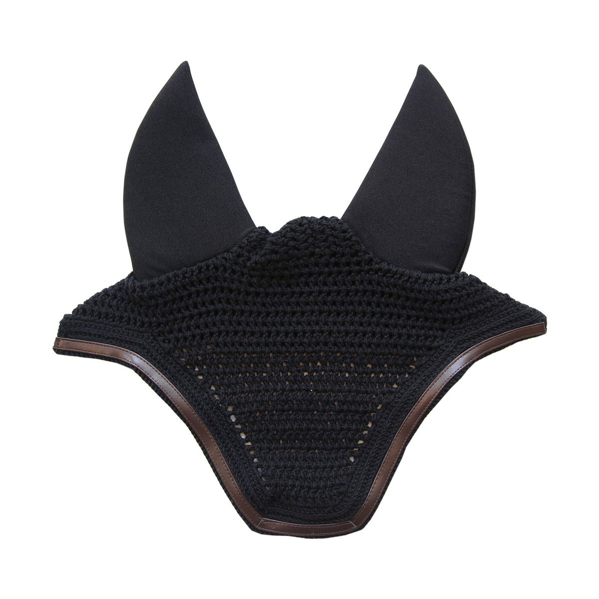 Kentucky Horsewear Wellington Leather Soundless Fly Veil Saddle Pads
