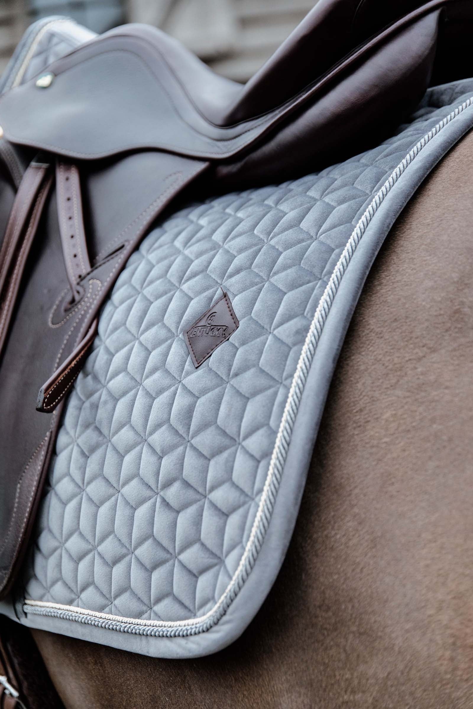 Kentucky Horsewear Basic Velvet Dressage Saddle Pad Saddle Pads