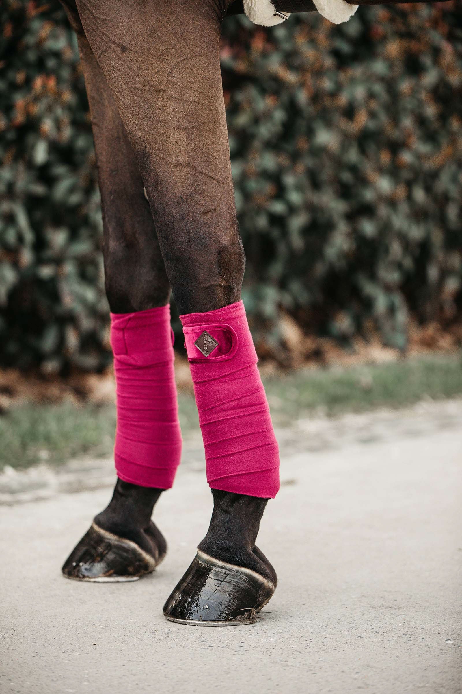 Kentucky Horsewear Velvet Polar Fleece Bandages Leg & Hoof Protection